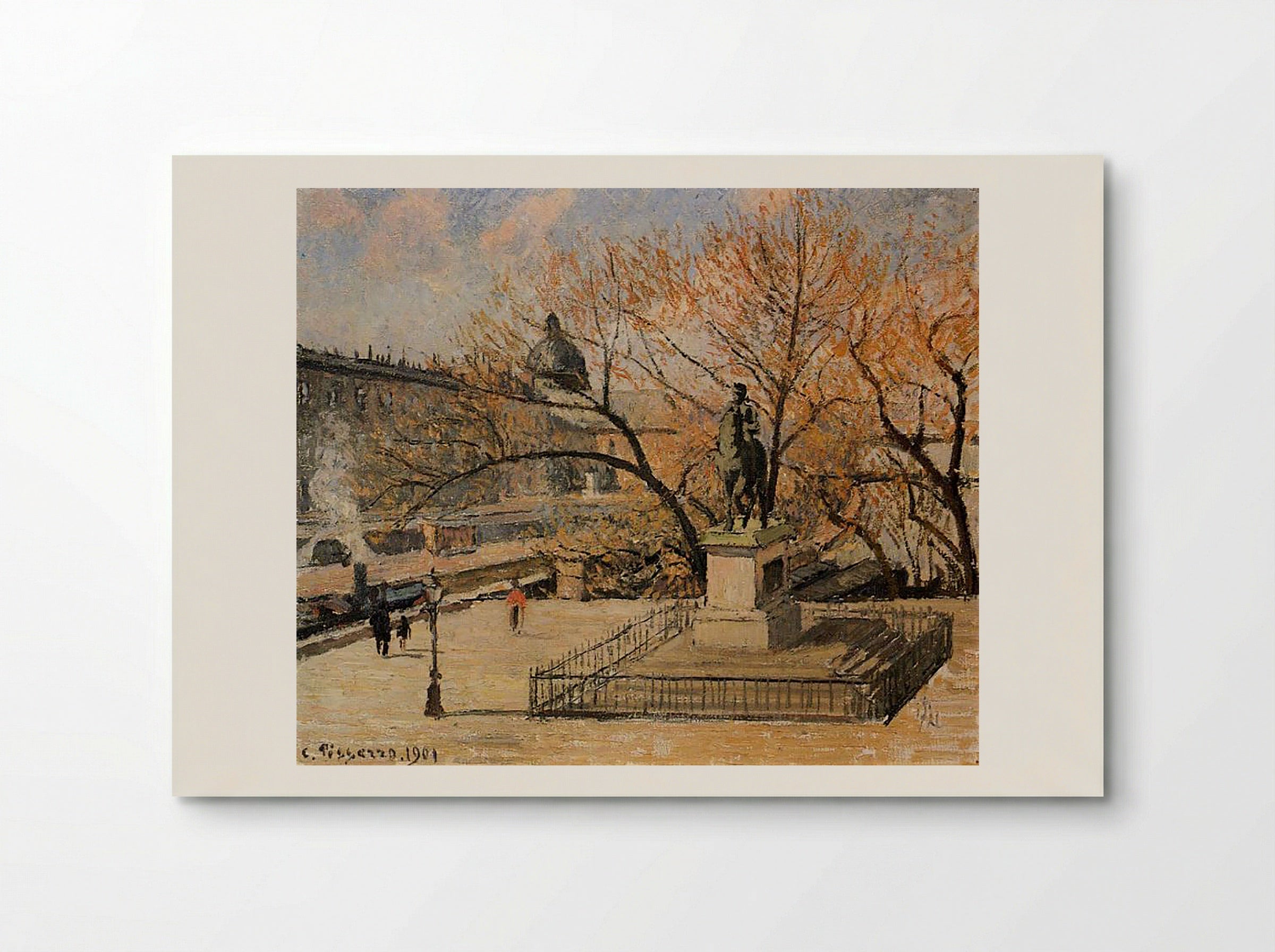 The Pont Neuf - Camille Pissarro - Poster