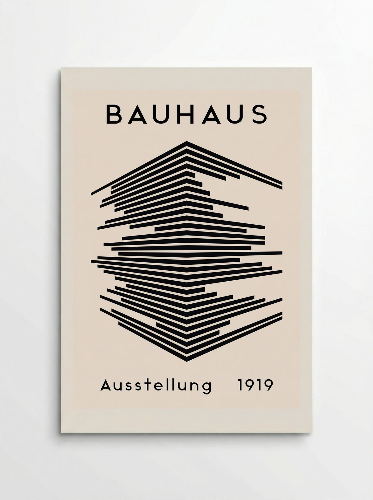 Bauhaus Architectural Lines - Poster