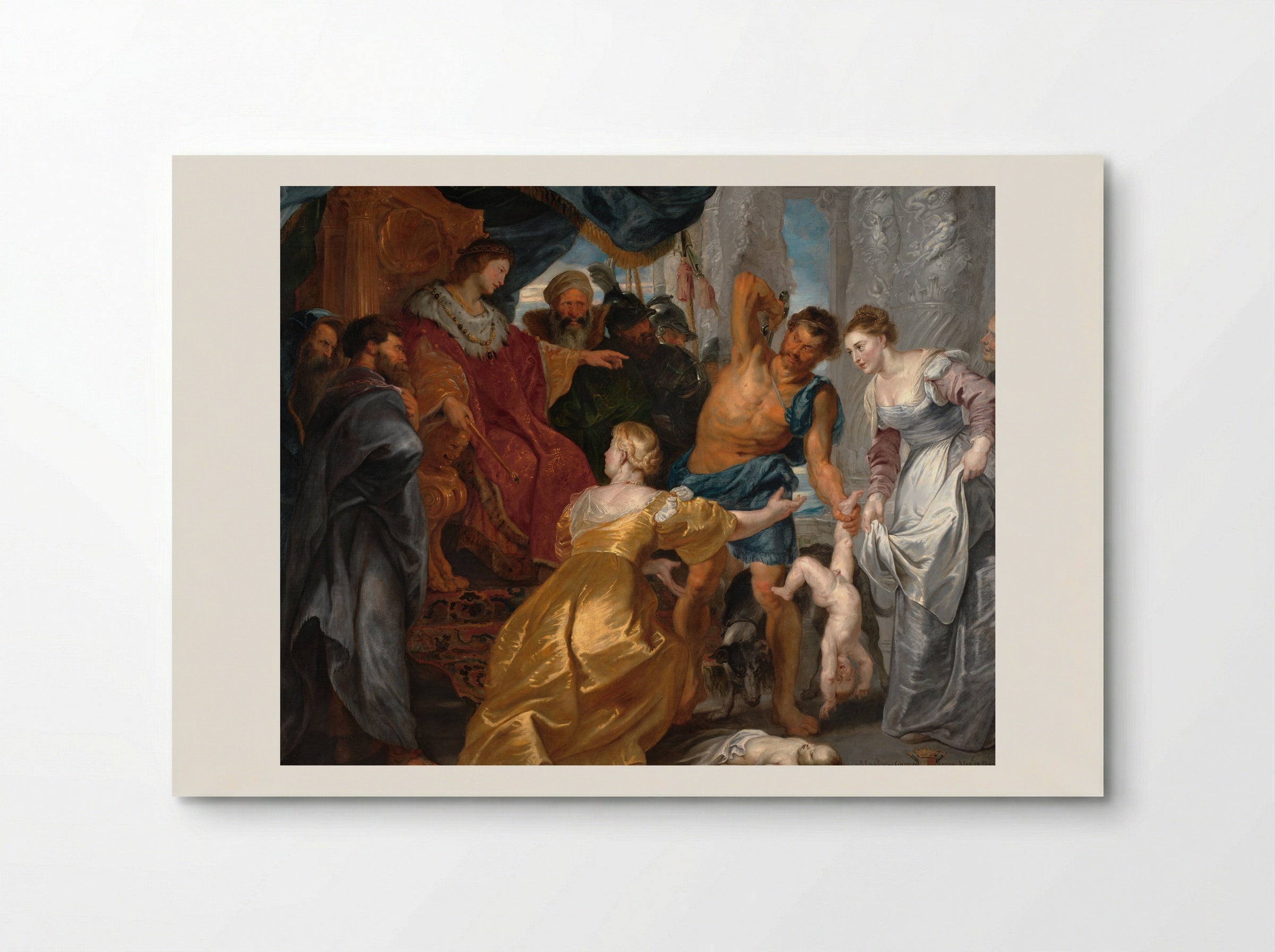The Judgement of Solomon - Peter Paul Rubens - Poster