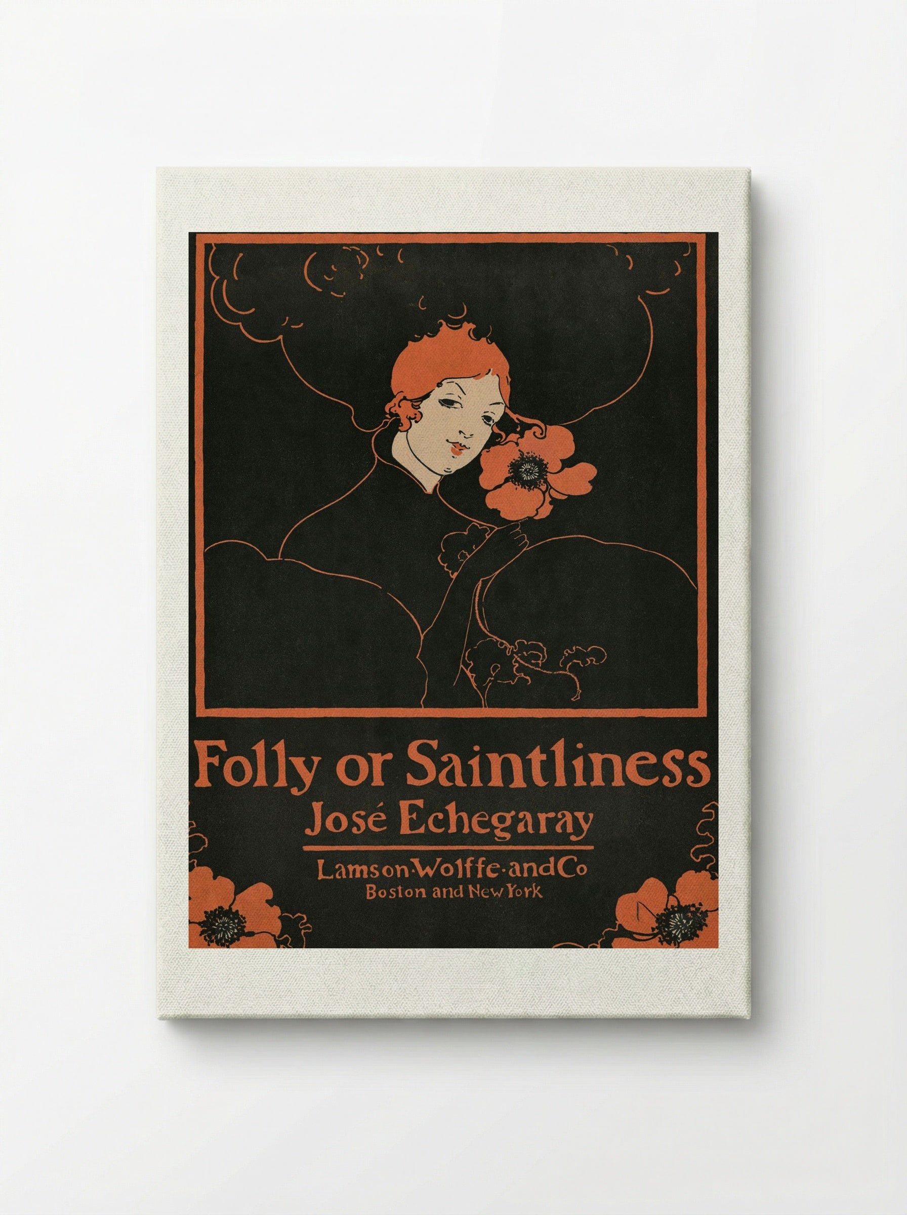 Folly or Saintliness - Ethel Reed - Canvas