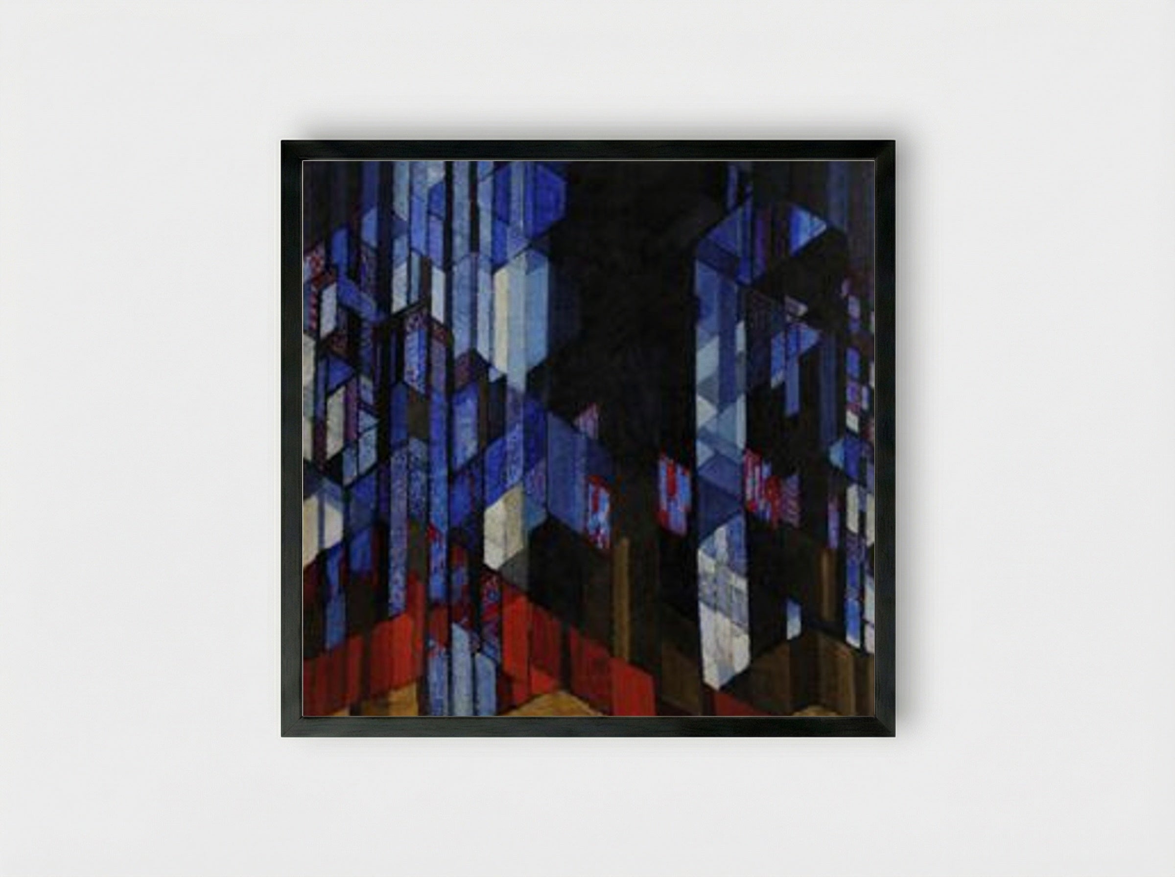 Cathedral - František Kupka - Framed Print Black