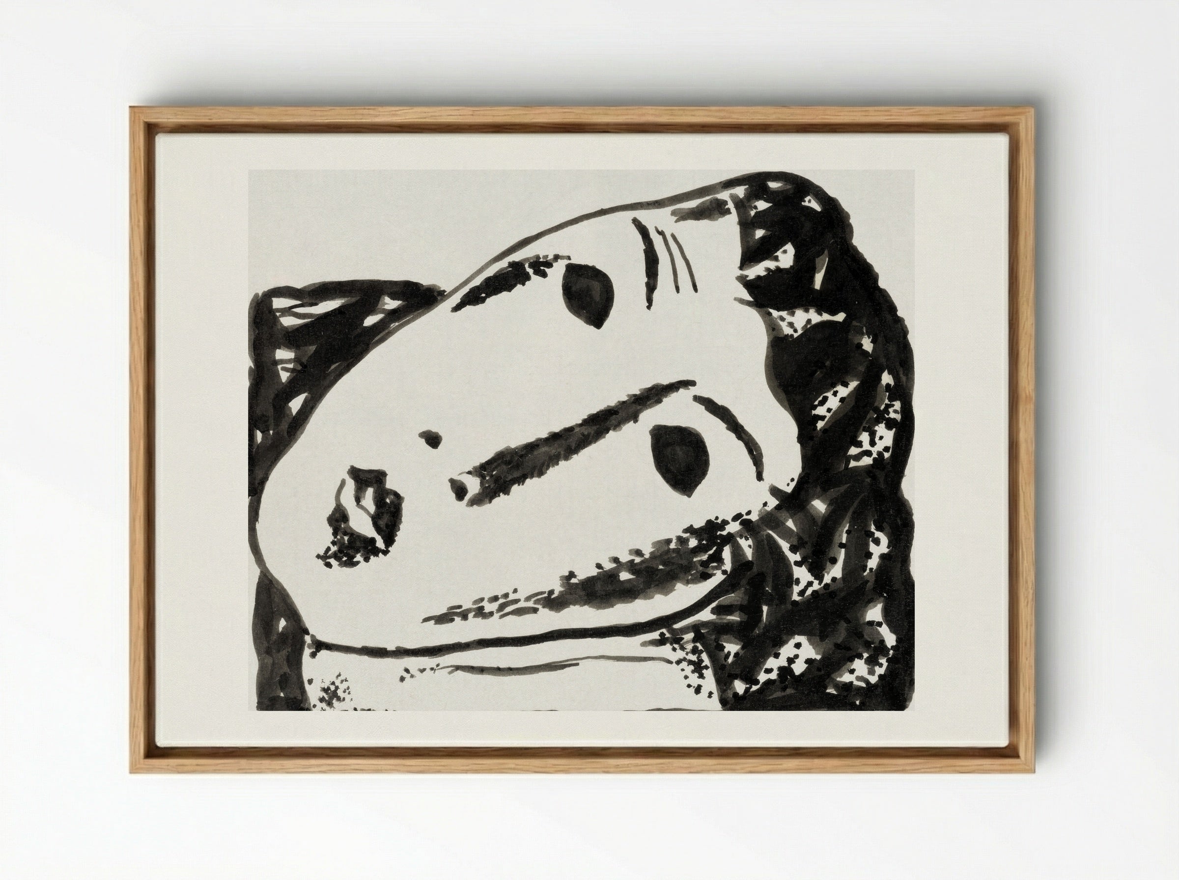 Vignette for 'L'art Hollandais contemporain' - Gustave De Smet - Framed Canvas Wood