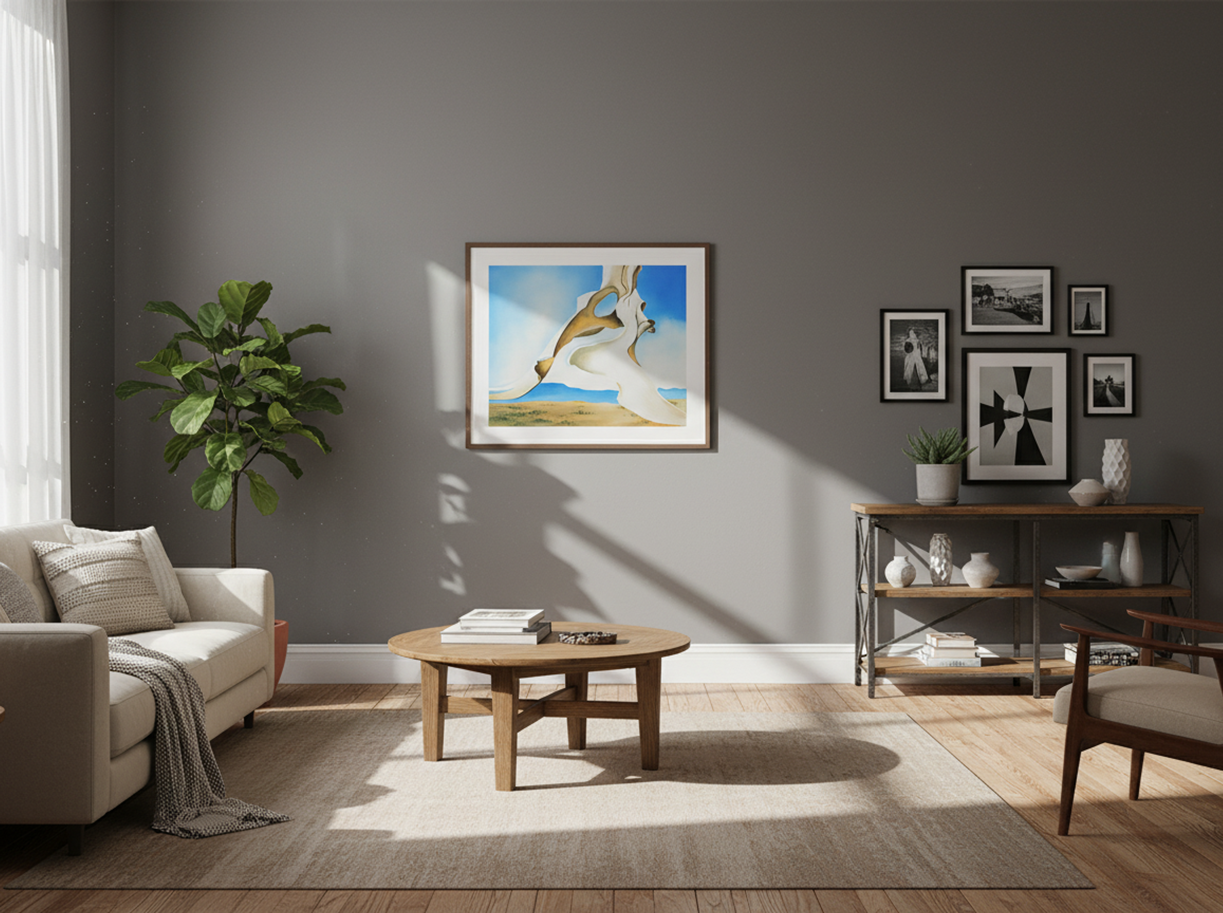 Pelvis with the Distance - Georgia O'Keeffe - Lifestyle