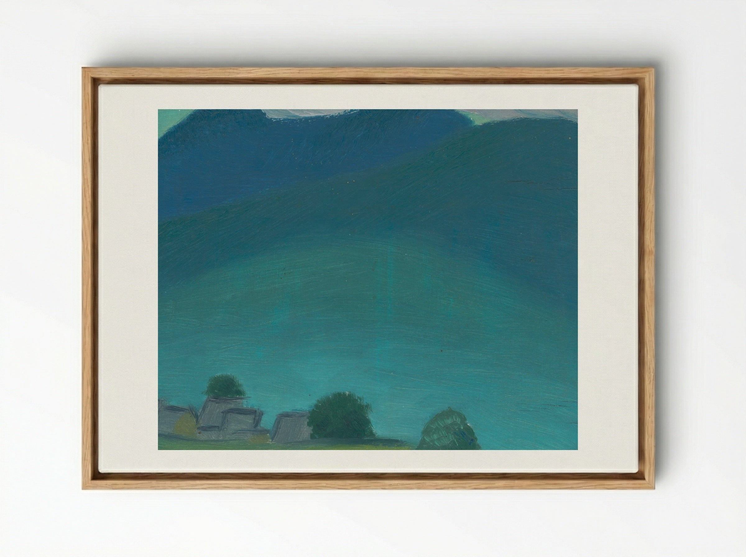 Early Evening - Mikuláš Galanda - Framed Canvas Wood