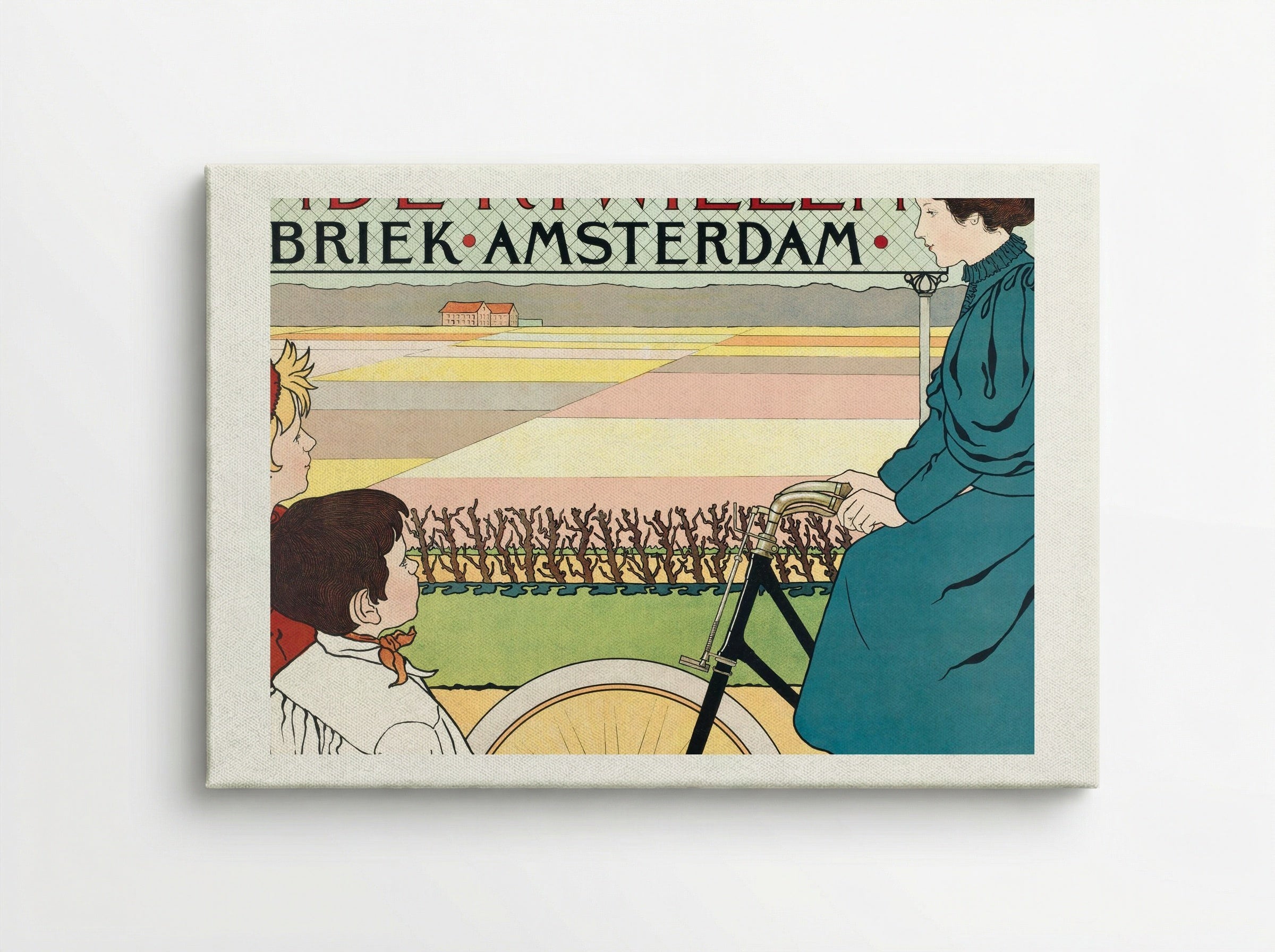 Hinde-Rijwielen Fabriek Amsterdam - Johann Georg van Caspel - Canvas