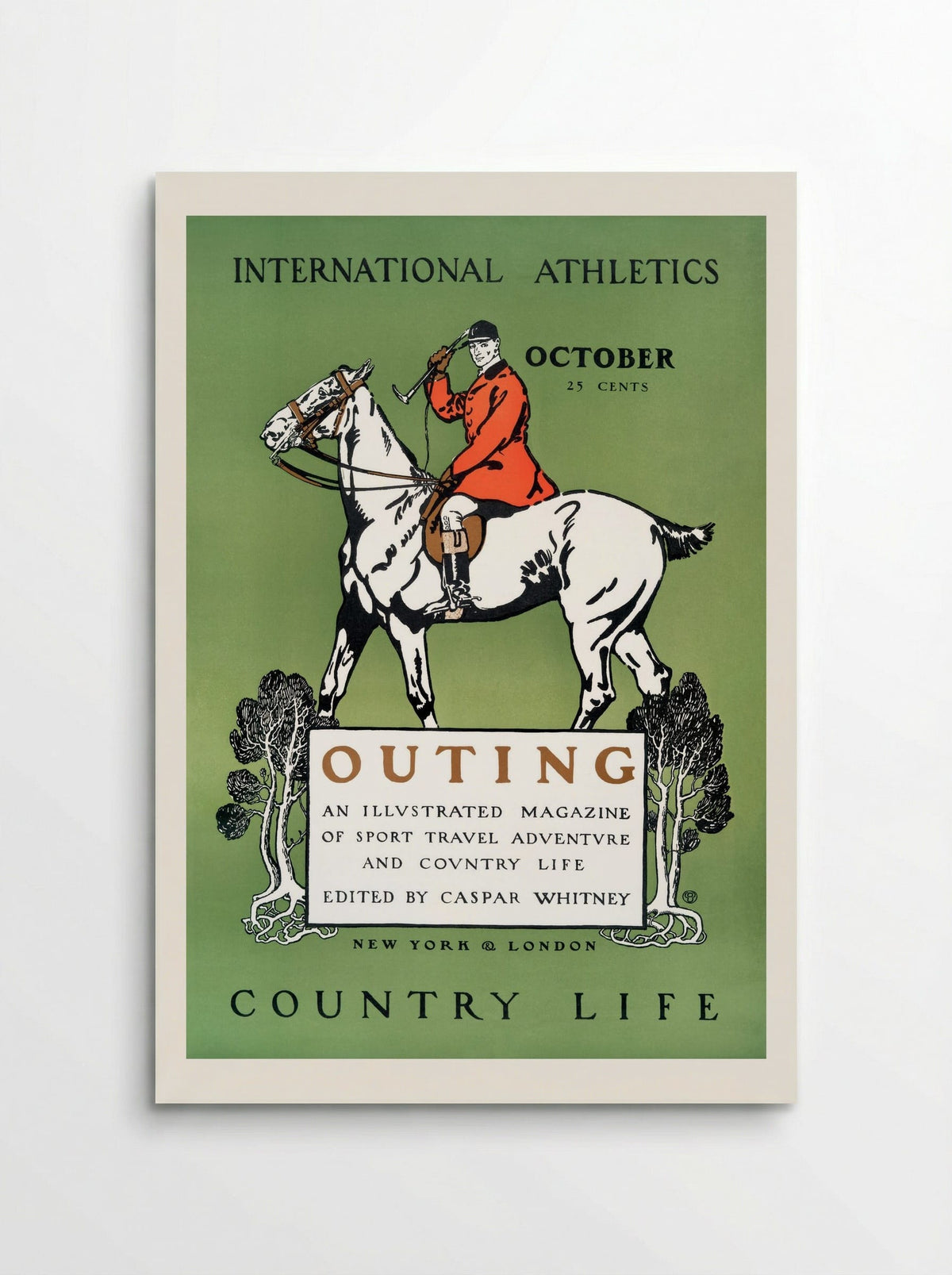Outing, October (Magazine Cover) - Edward Penfield - Poster