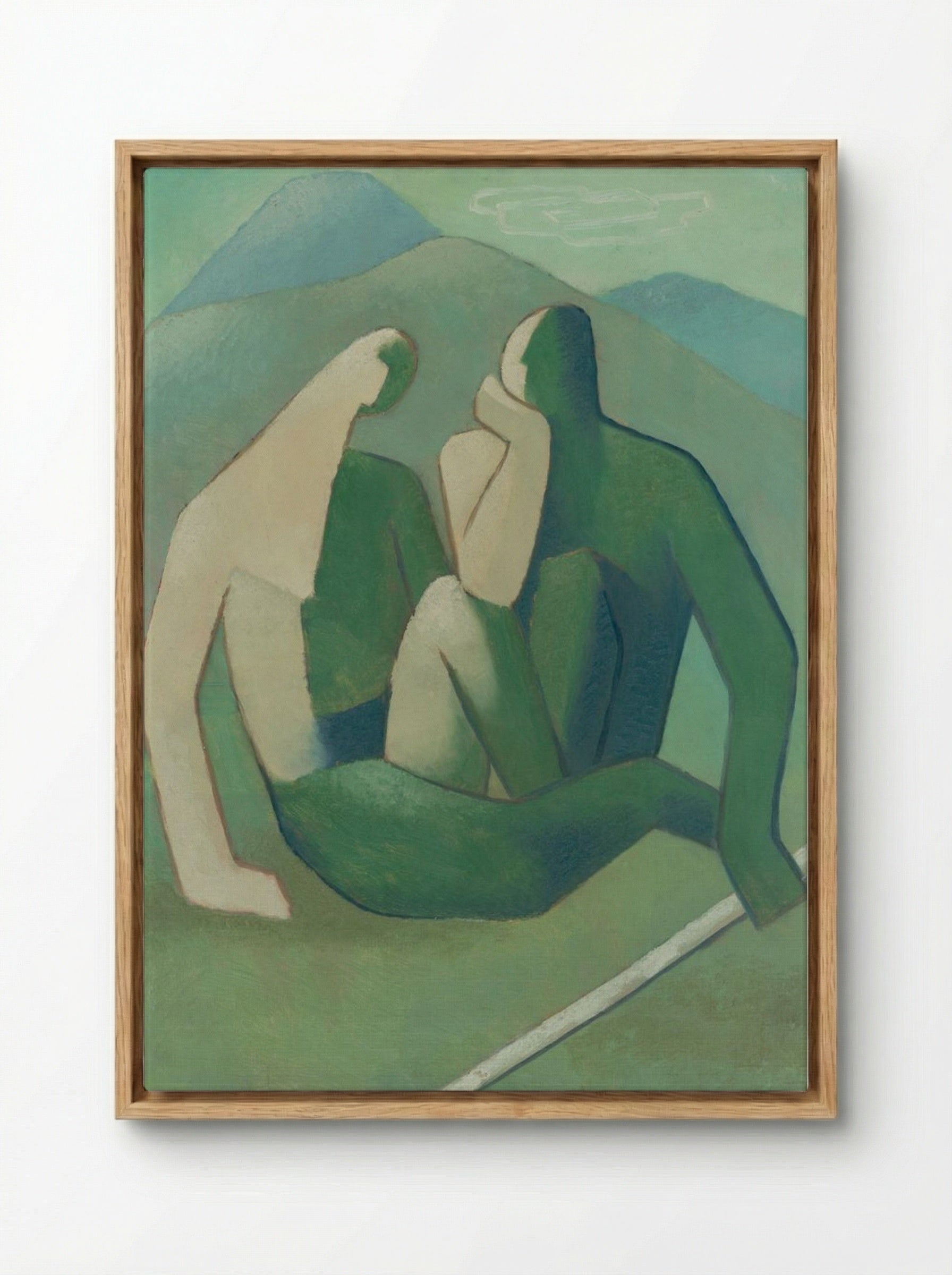 Bandits - Mikuláš Galanda - Framed Canvas Wood