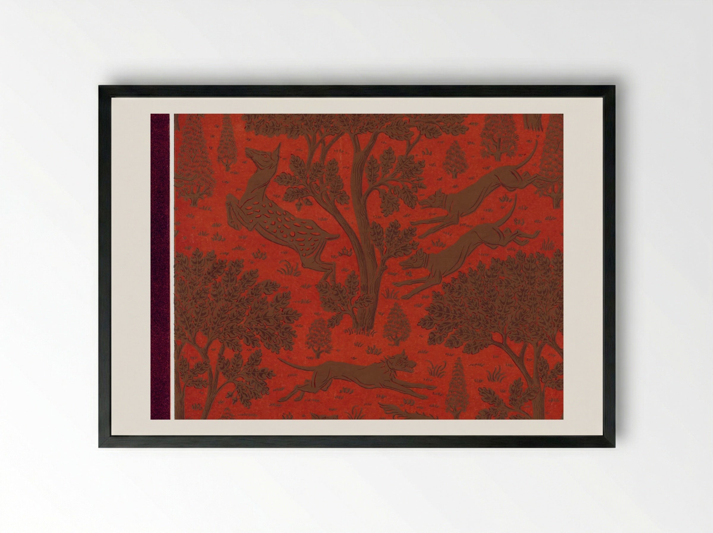 L'Animal dans la Décoration, Plate 36 - Maurice Pillard Verneuil - Framed Print Black