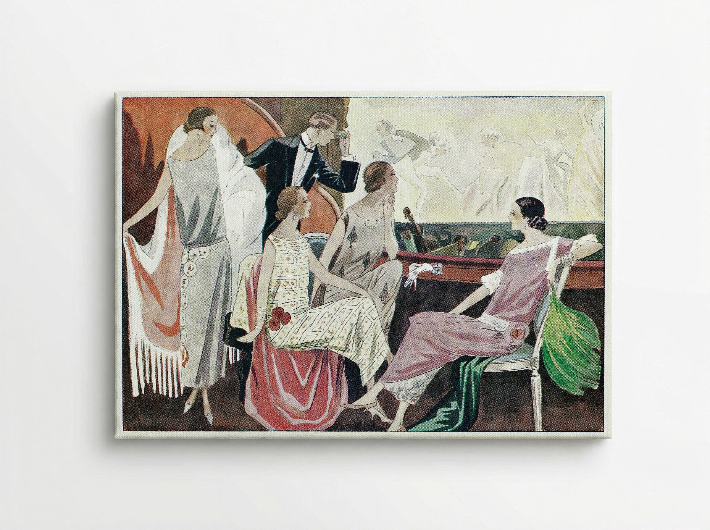 Opera Comique - Edward Henry Molyneux - Canvas