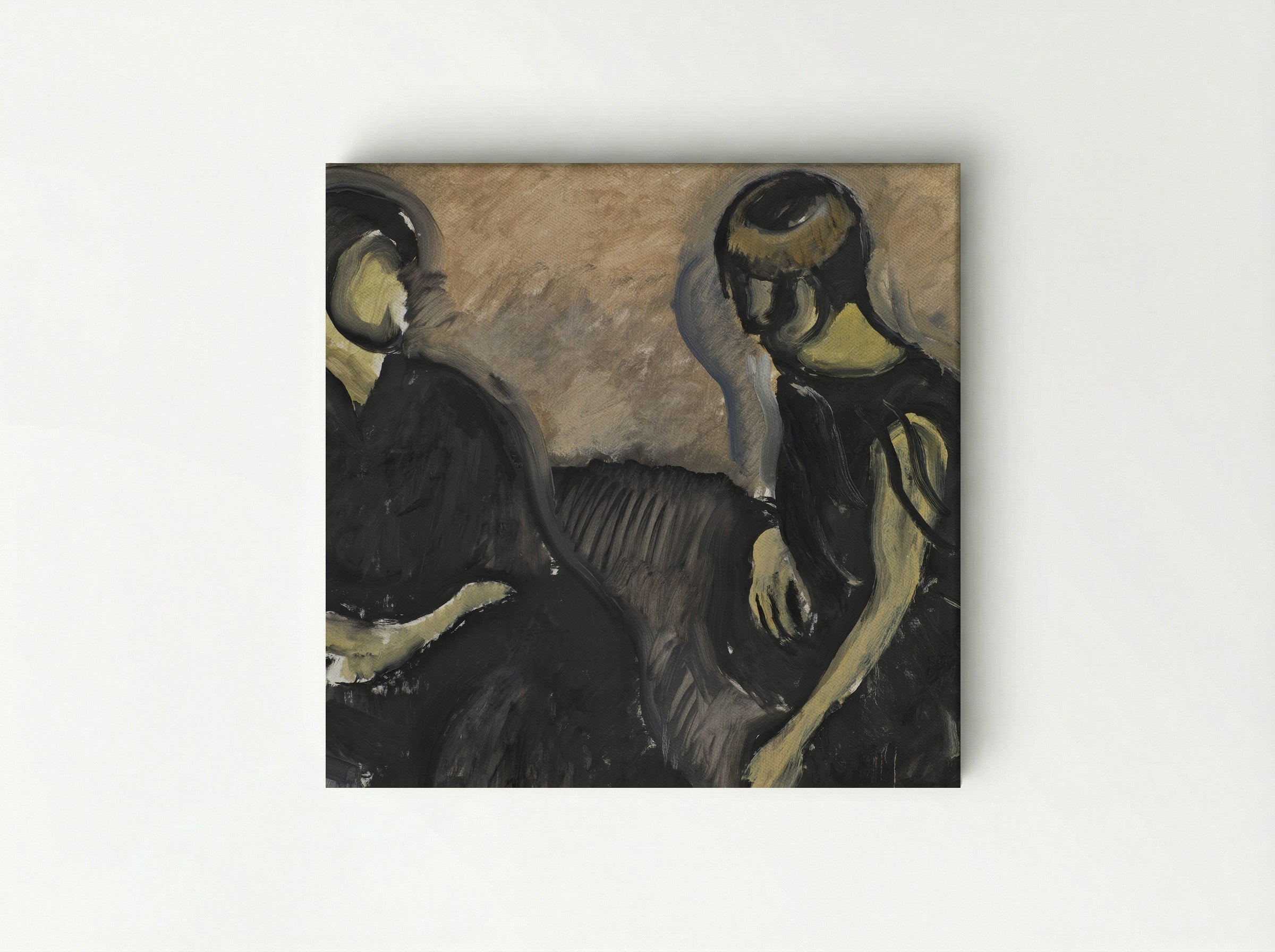Two Ladies - Harald Giersing - Canvas