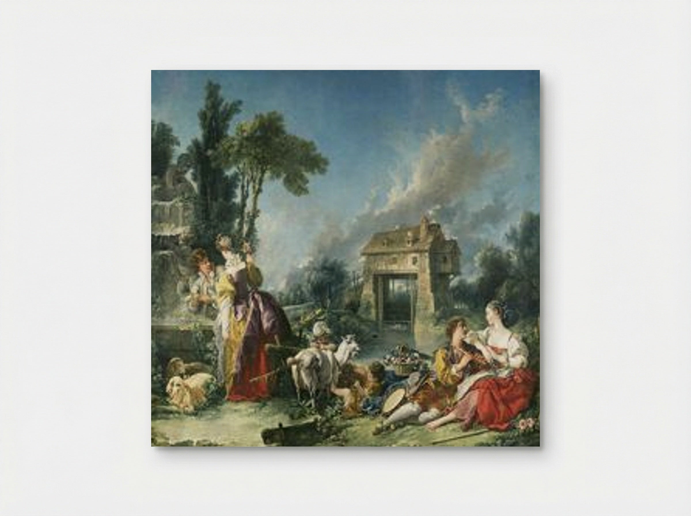The Fountain of Love - François Boucher - Poster