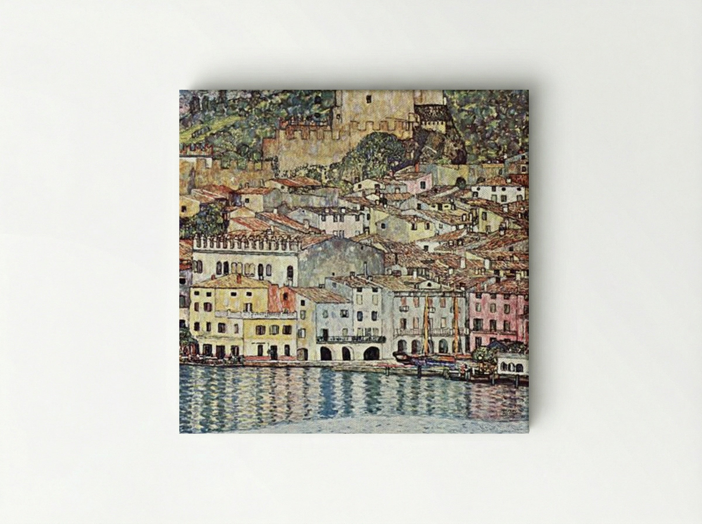 Malcesine on Lake Garda - Gustav Klimt - Canvas