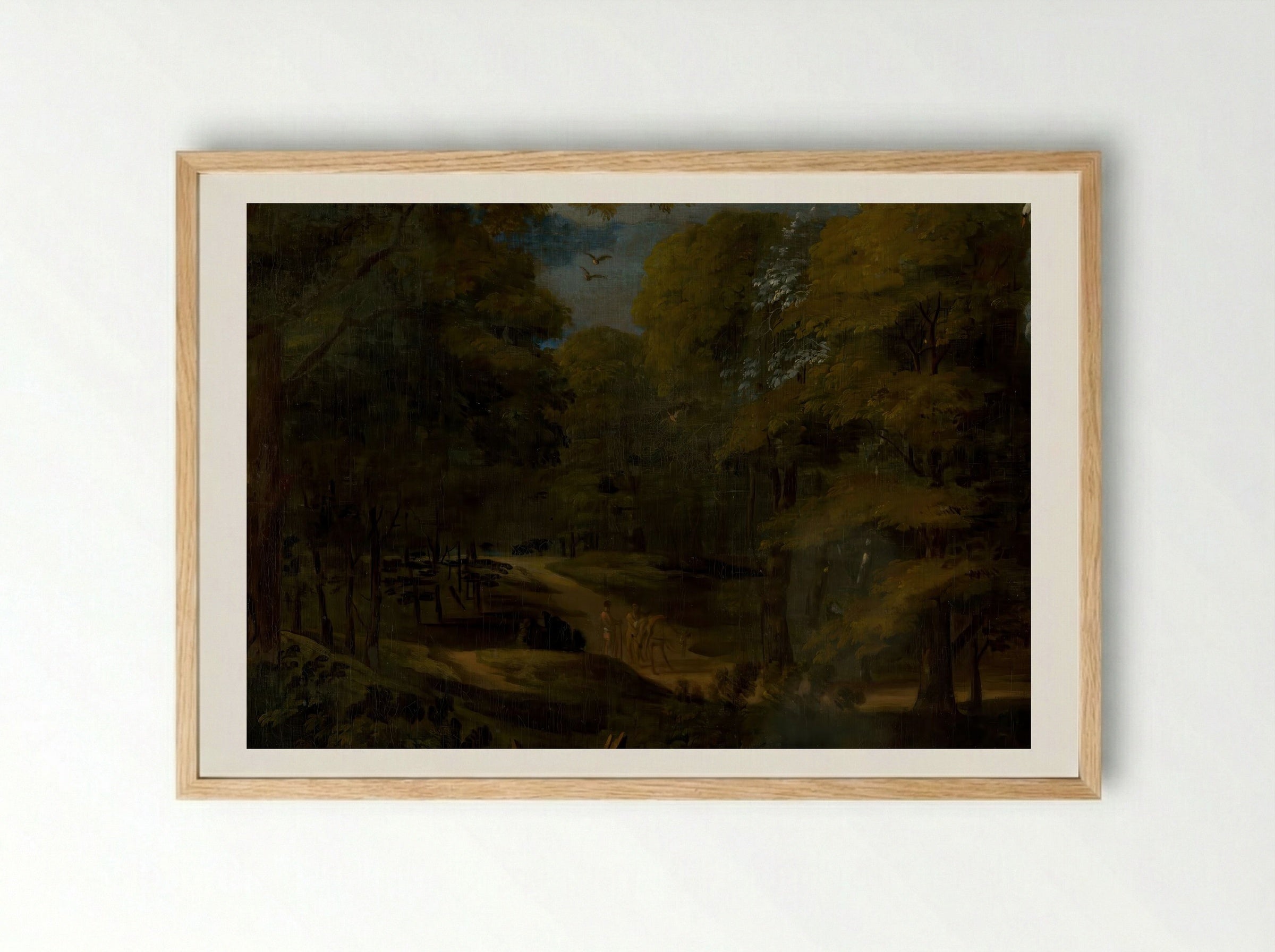 Venus Lamenting over the Dead Adonis - Erasmus Quellinus II - Framed Print Wood