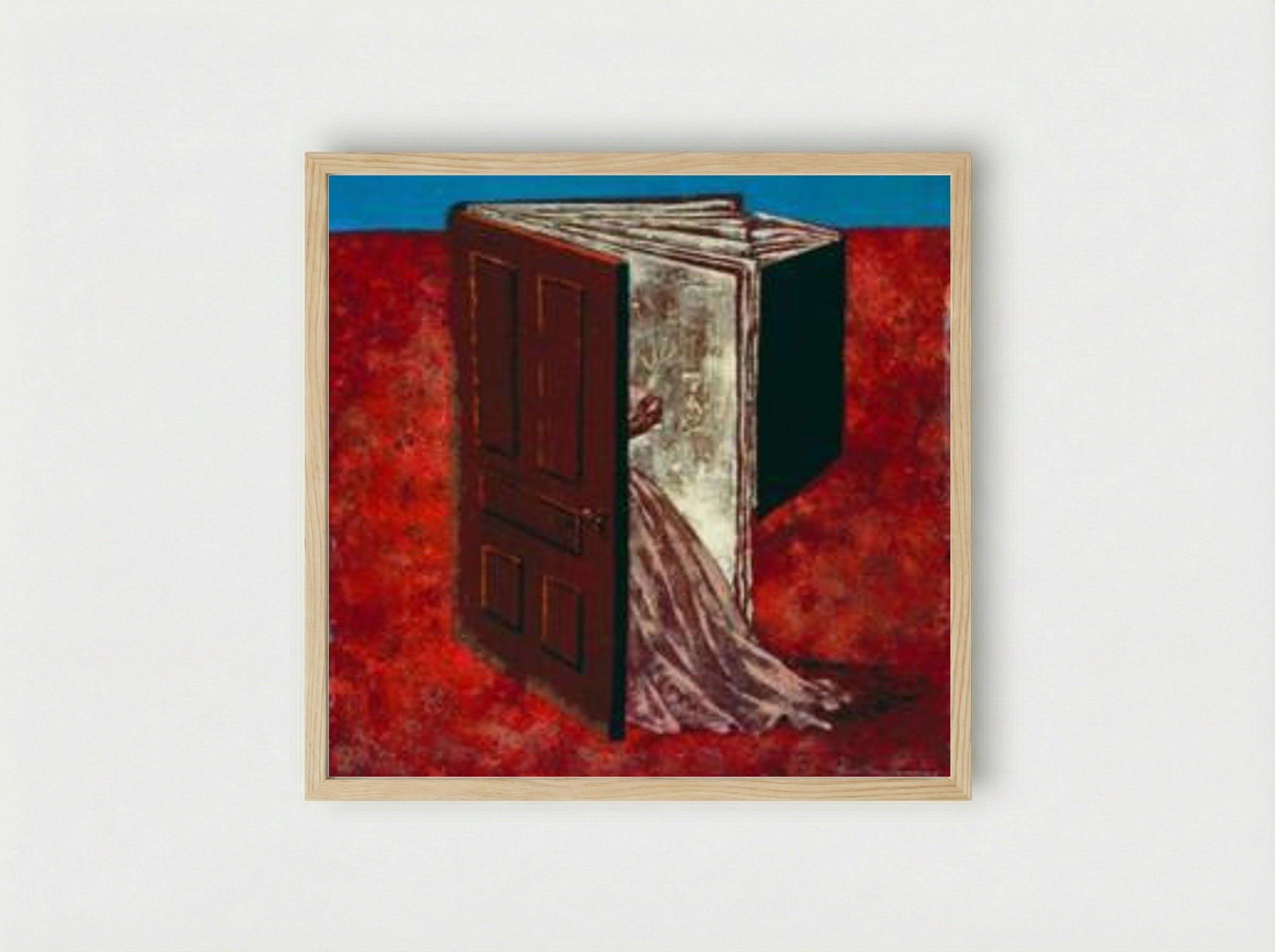 Portefeuille (Pocketbook) - Dorothea Tanning - Framed Print Wood