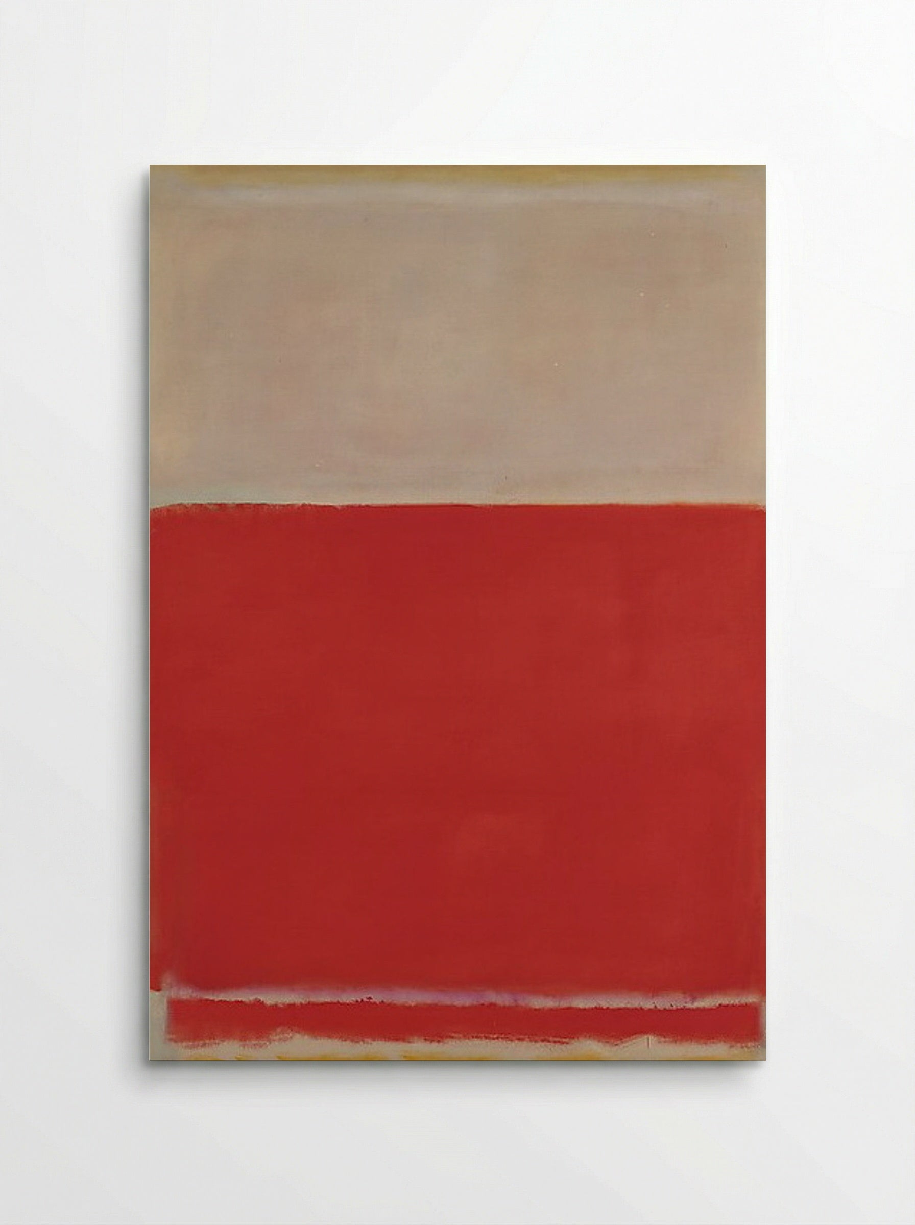 No. 3/No. 13 (Magenta, Black, Green on Orange) - Mark Rothko - Poster