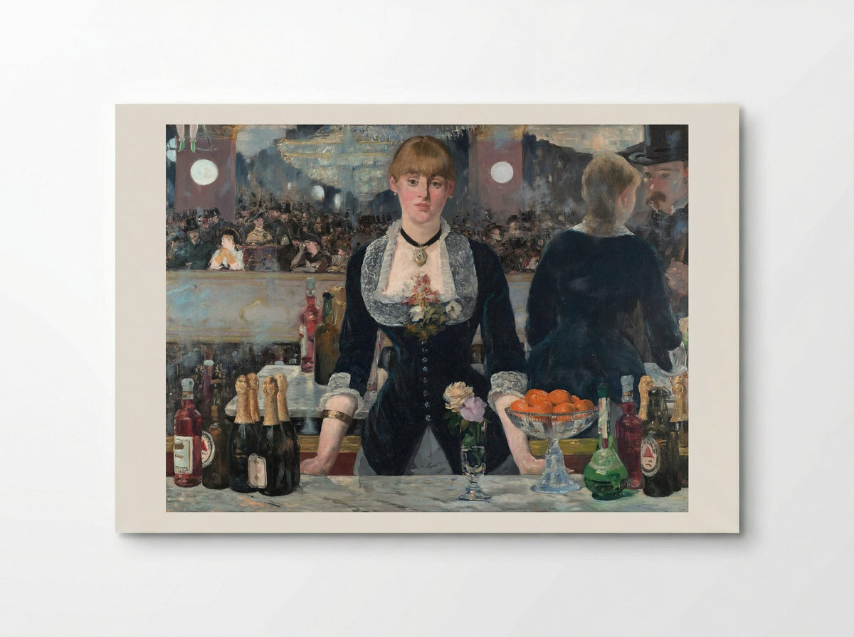 A Bar at the Folies-Bergère - Édouard Manet - Poster