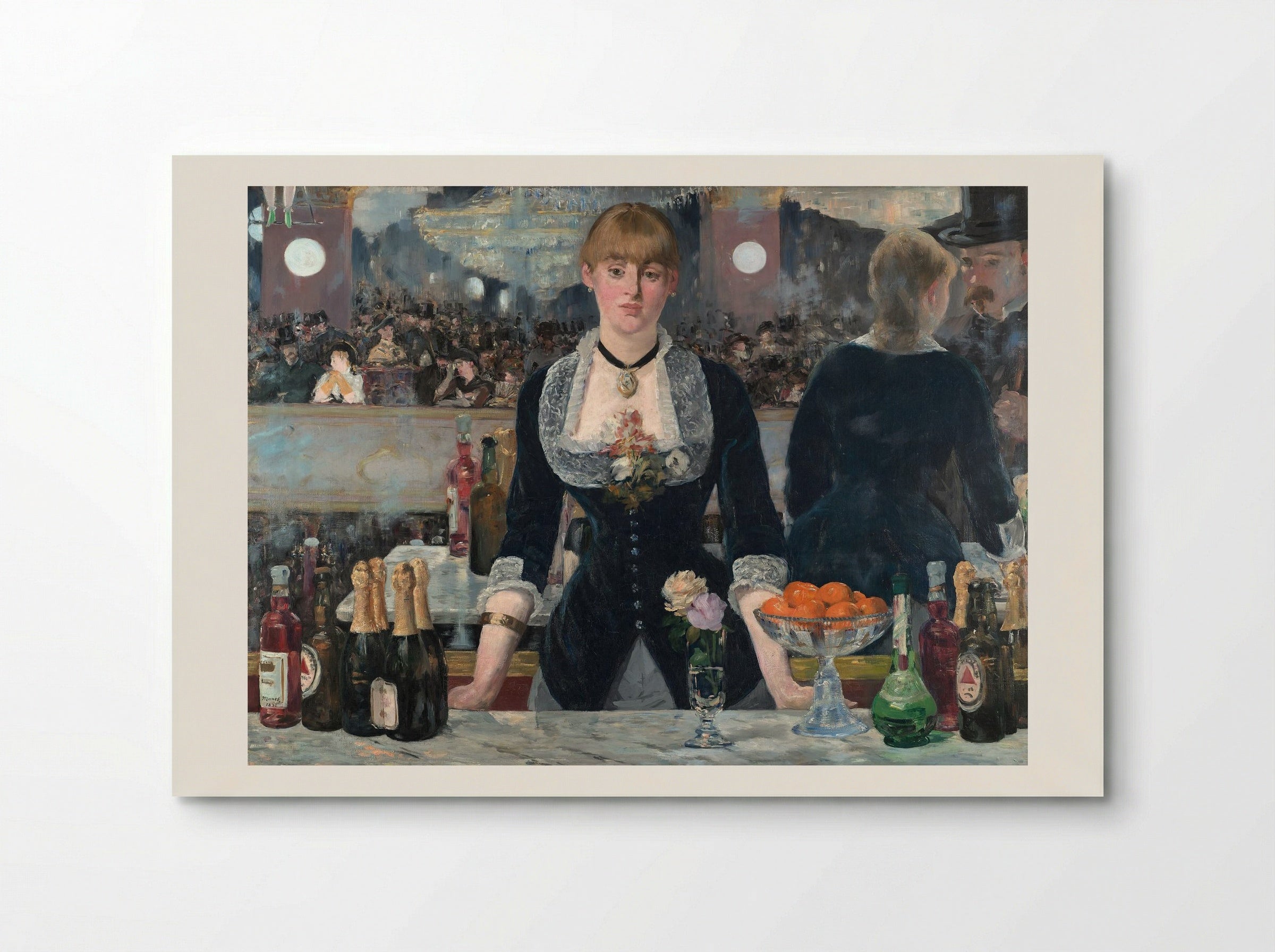 A Bar at the Folies-Bergère - Édouard Manet - Poster