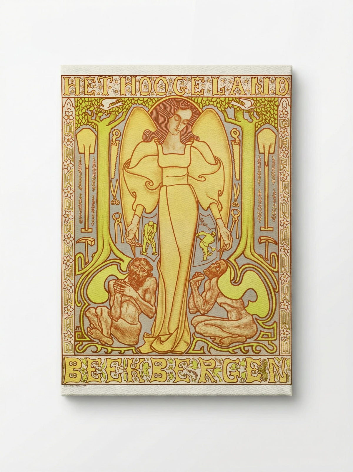 The Hoogeland, Beekbergen - Jan Toorop - Canvas