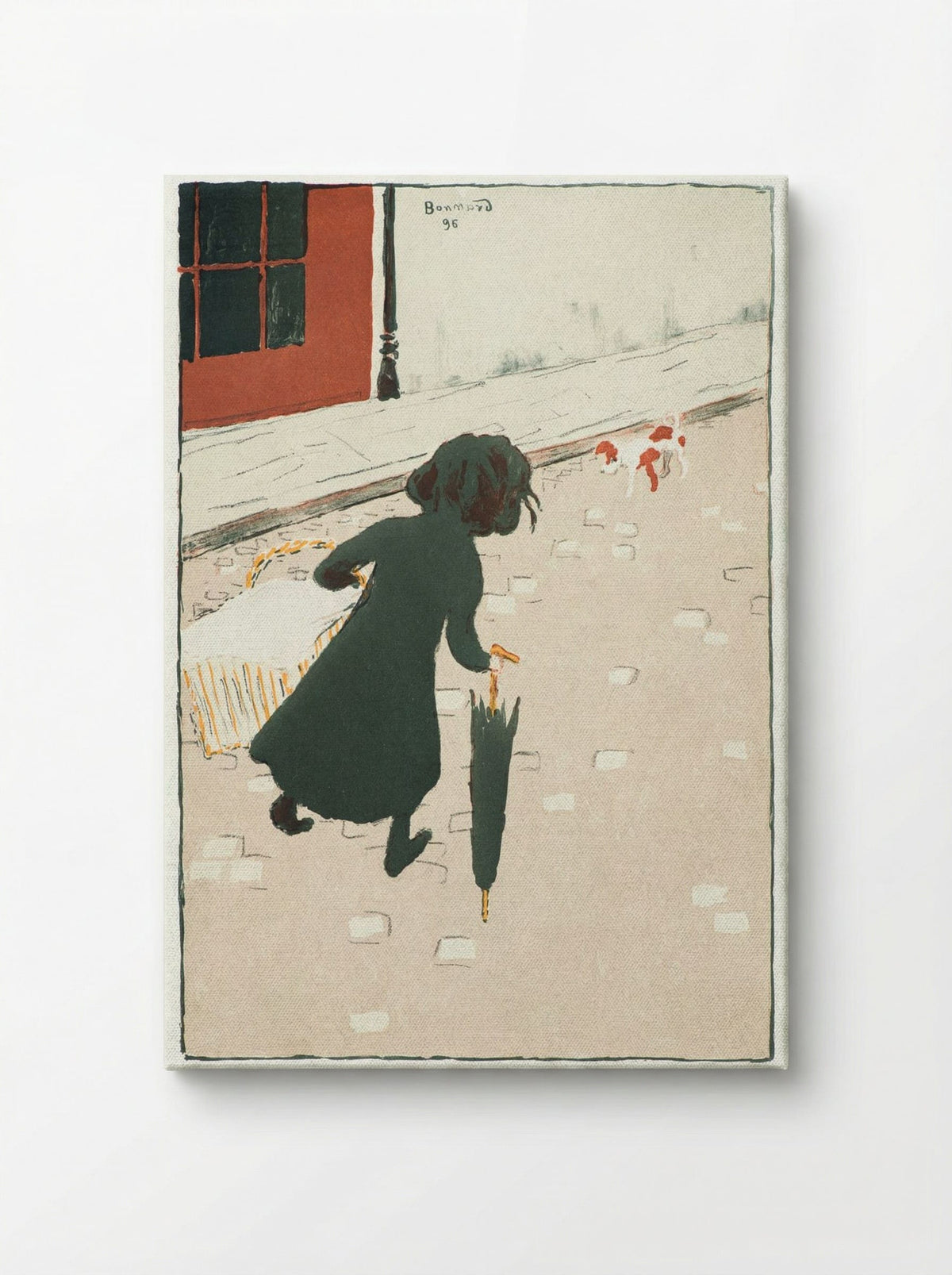 The Little Laundress - Pierre Bonnard - Canvas