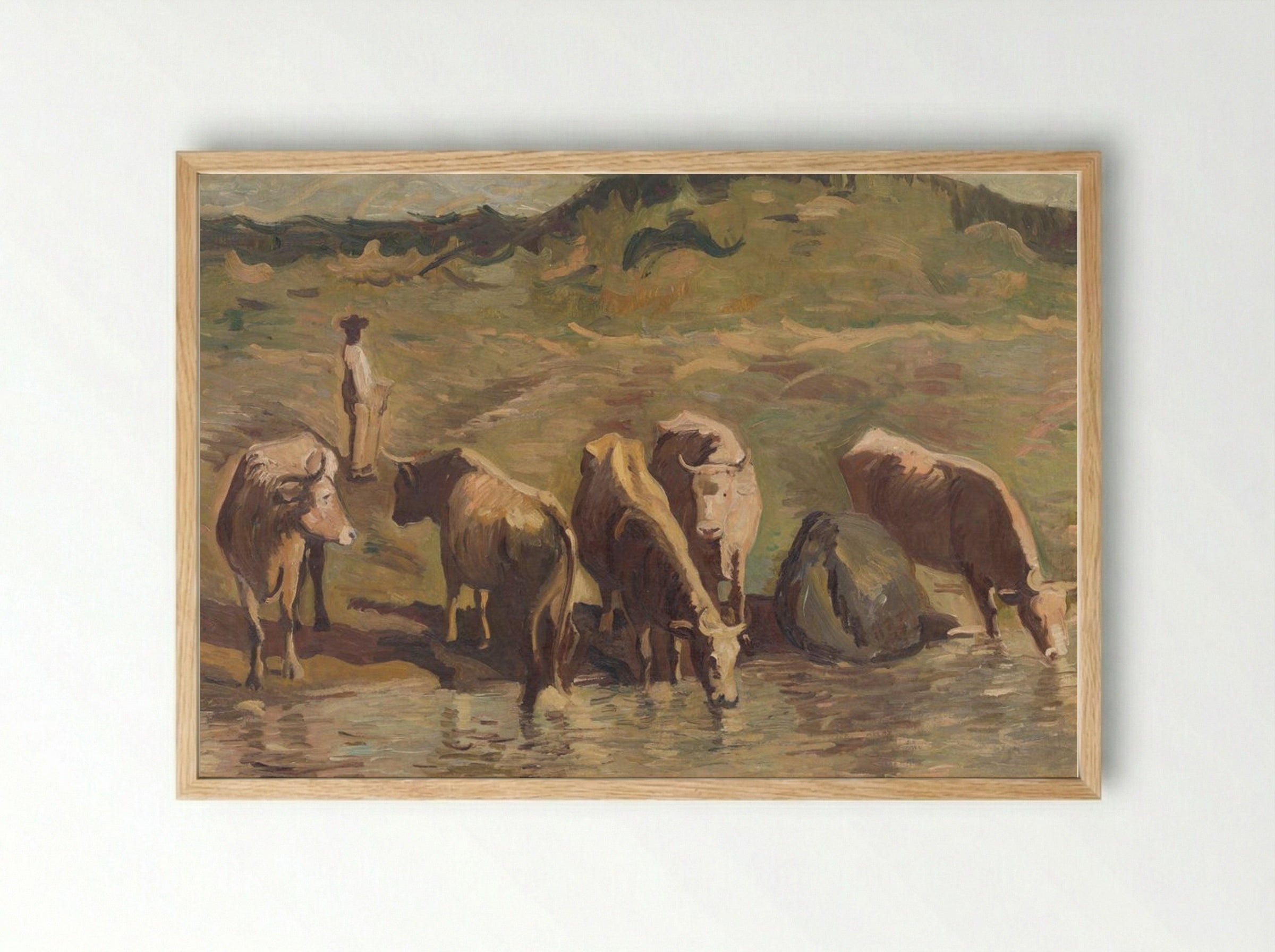 Summer - Cyprián Majerník - Framed Print Wood