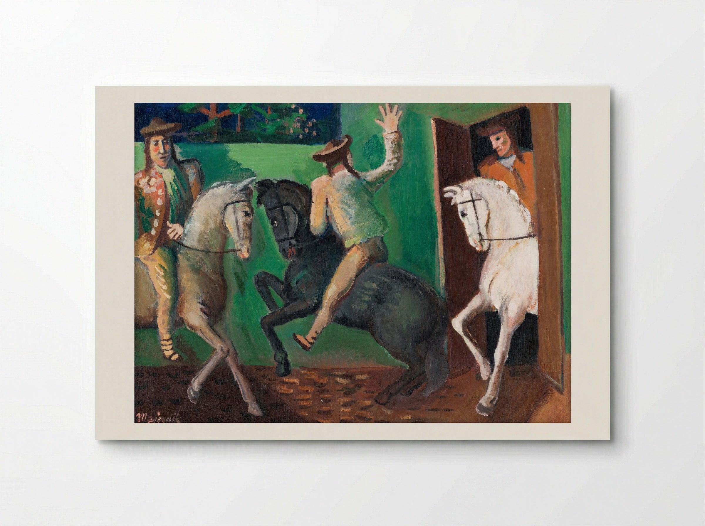 Riders on Horses - Cyprián Majerník - Poster