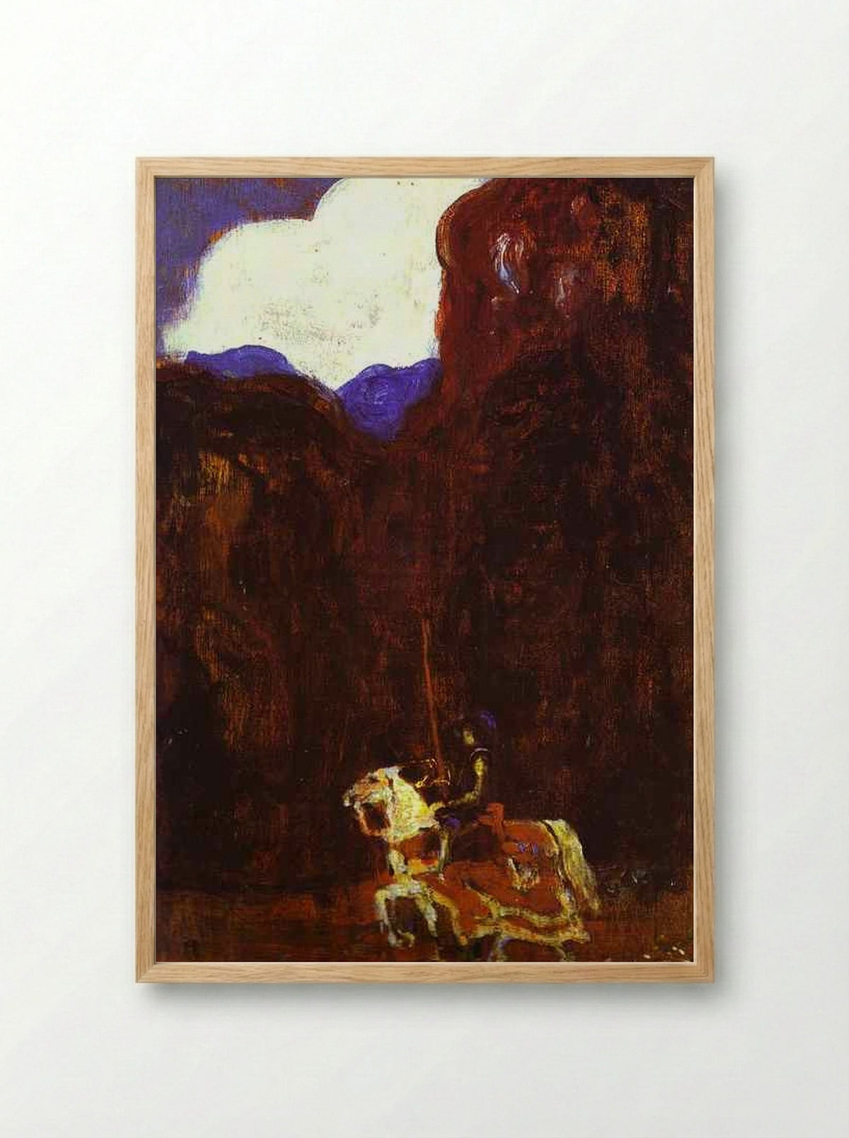In the Forest - Nicholas Roerich - Framed Print Wood