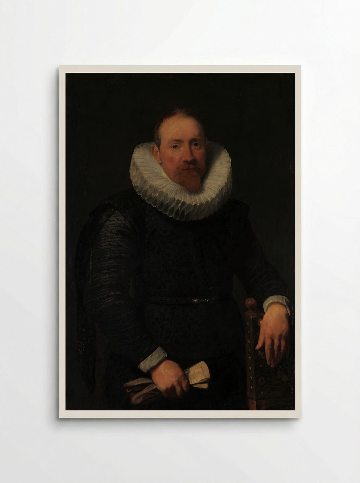Portrait of a Man - Anthony van Dyck - Poster