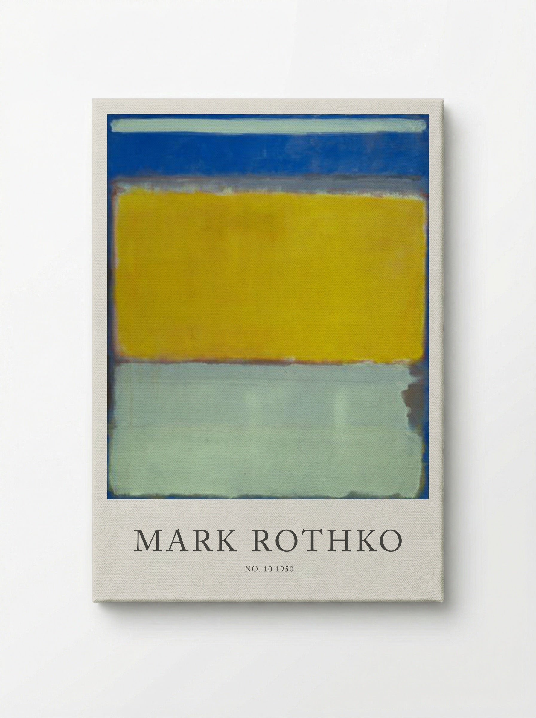 No. 10 - Mark Rothko - Canvas