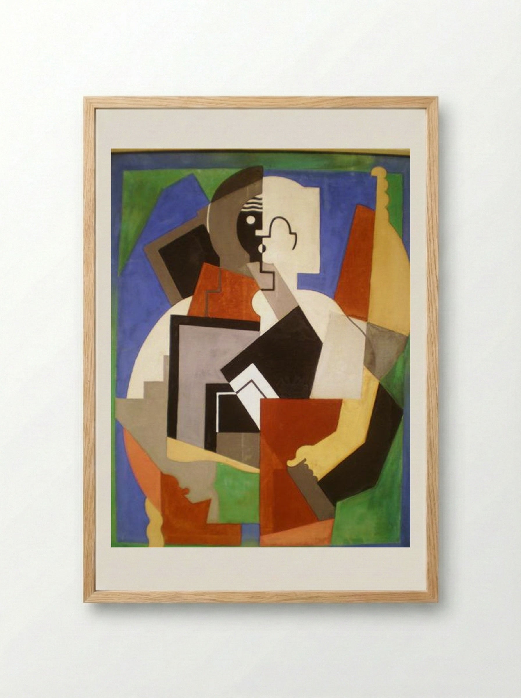 The Schoolboy - Albert Gleizes - Framed Print Wood