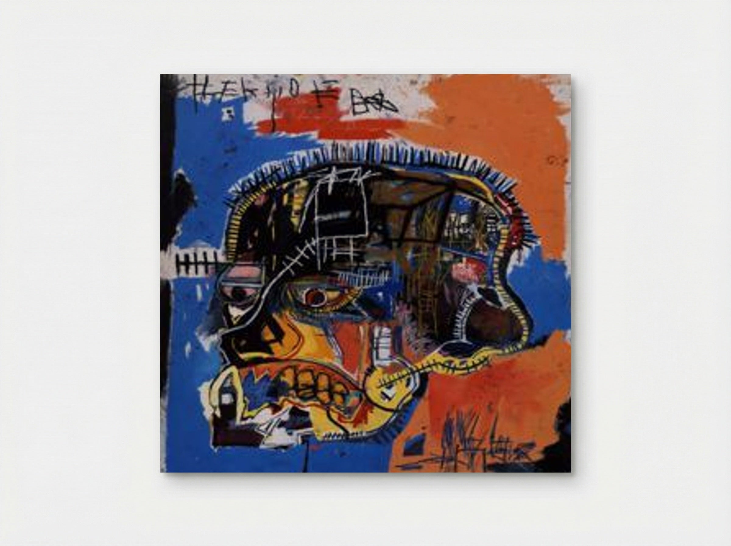 Scull - Jean-Michel Basquiat - Poster