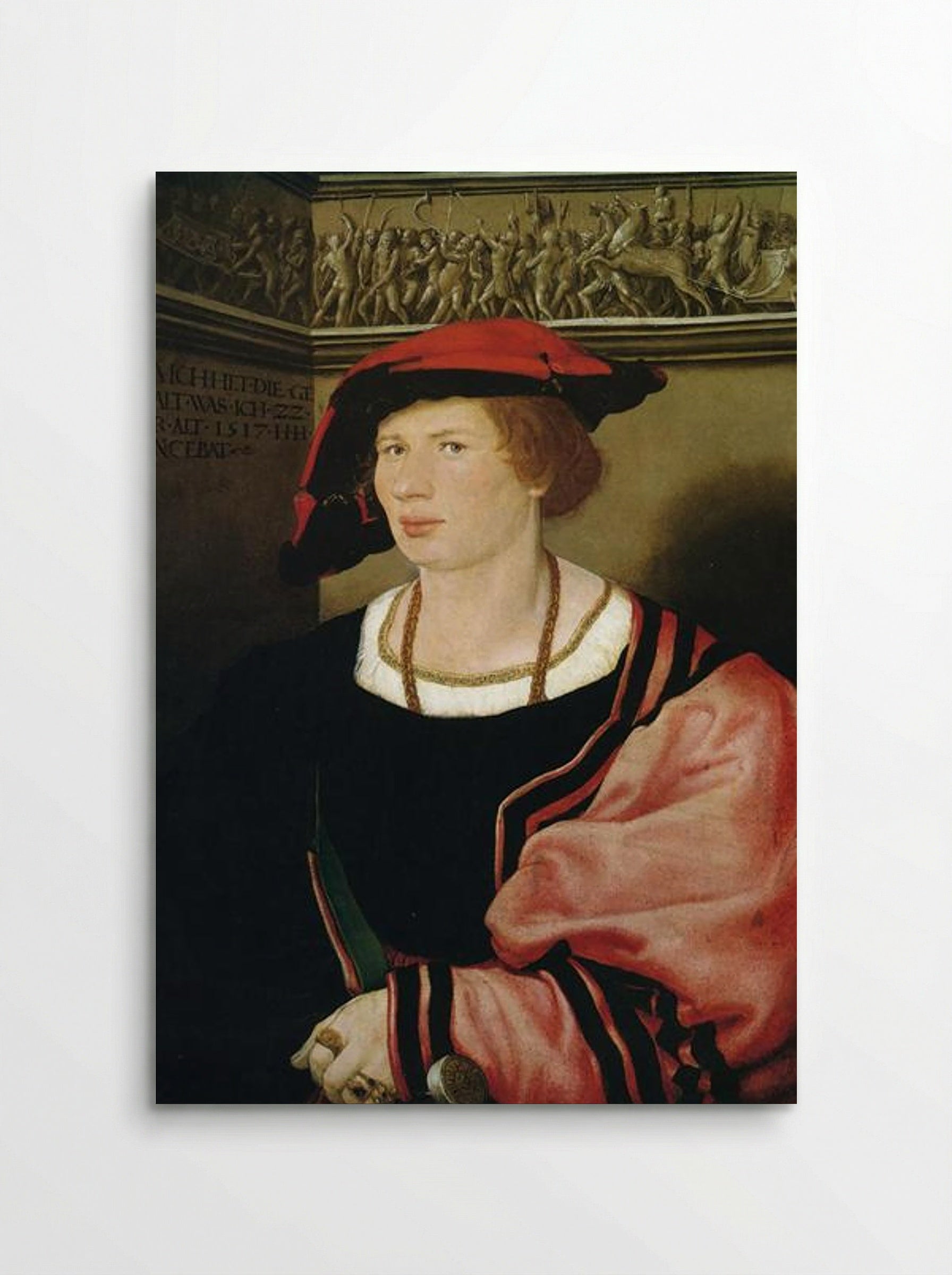 Portrait of Benedikt von Hertenstein - Hans Holbein the Younger - Poster