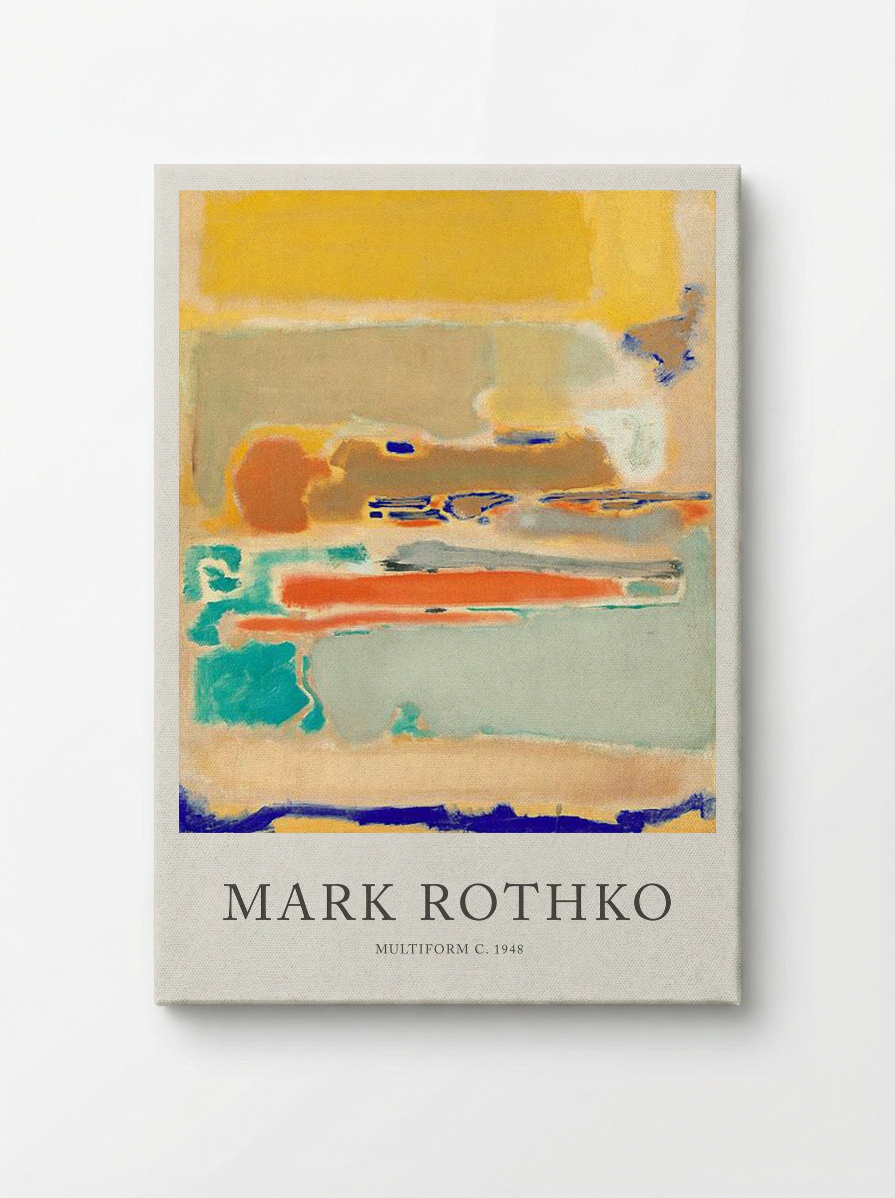 Multiform - Mark Rothko - Canvas