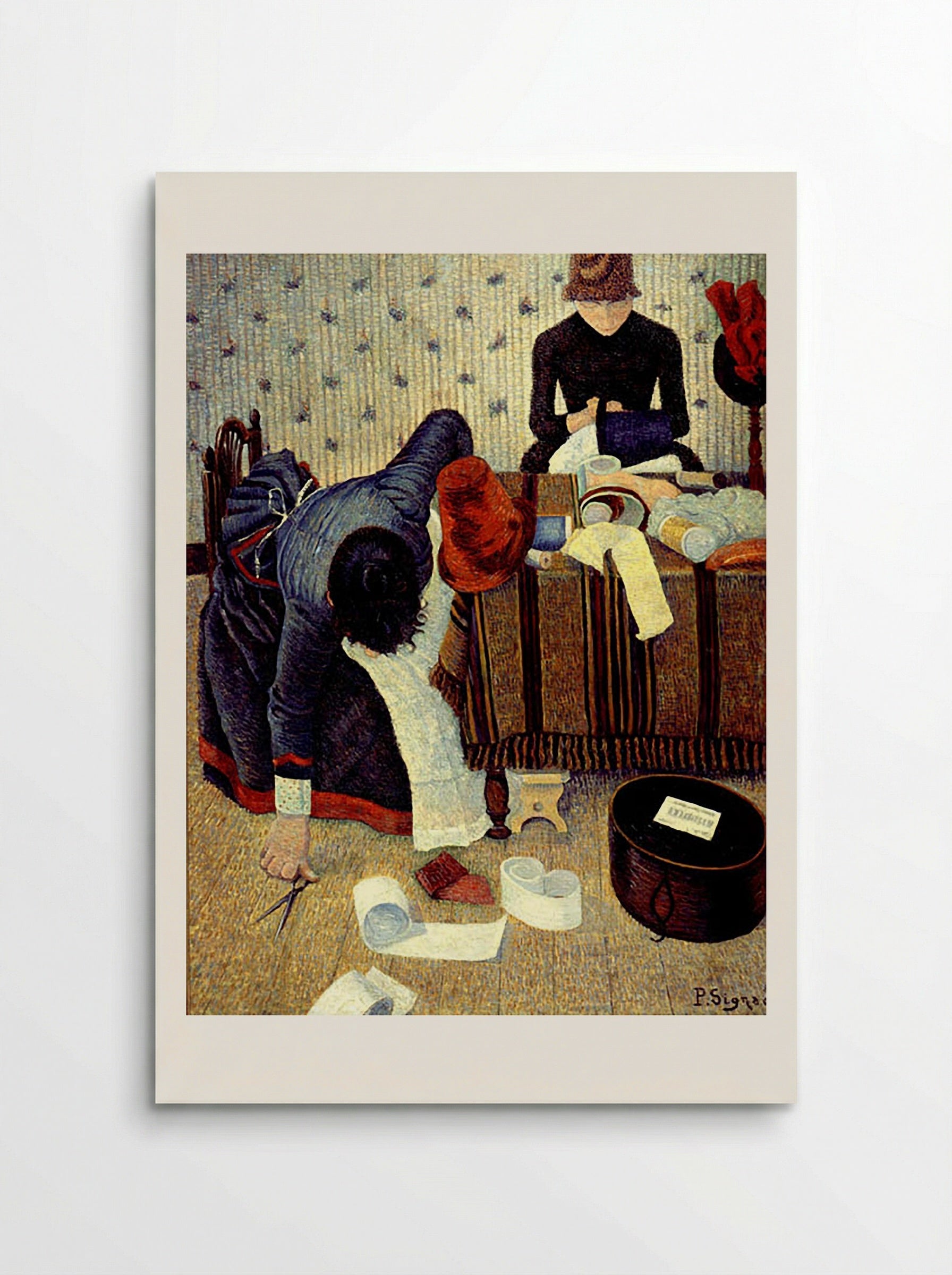 The Milliner - Paul Signac - Poster