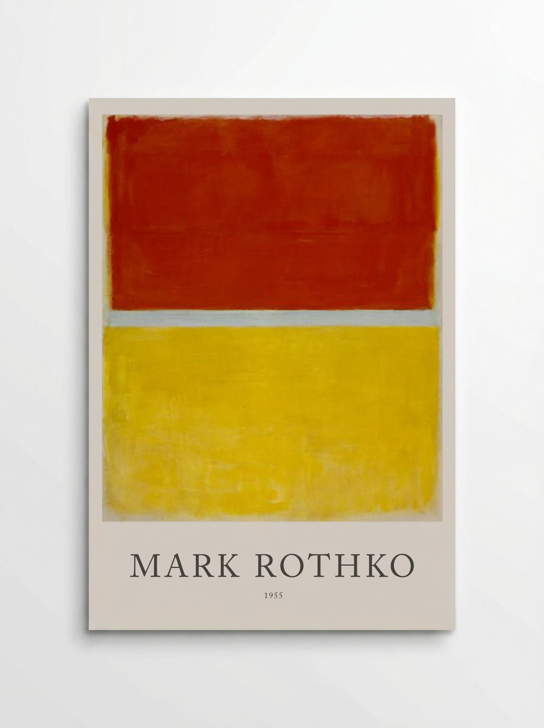 Untitled (Red and Yellow) - Mark Rothko - Poster