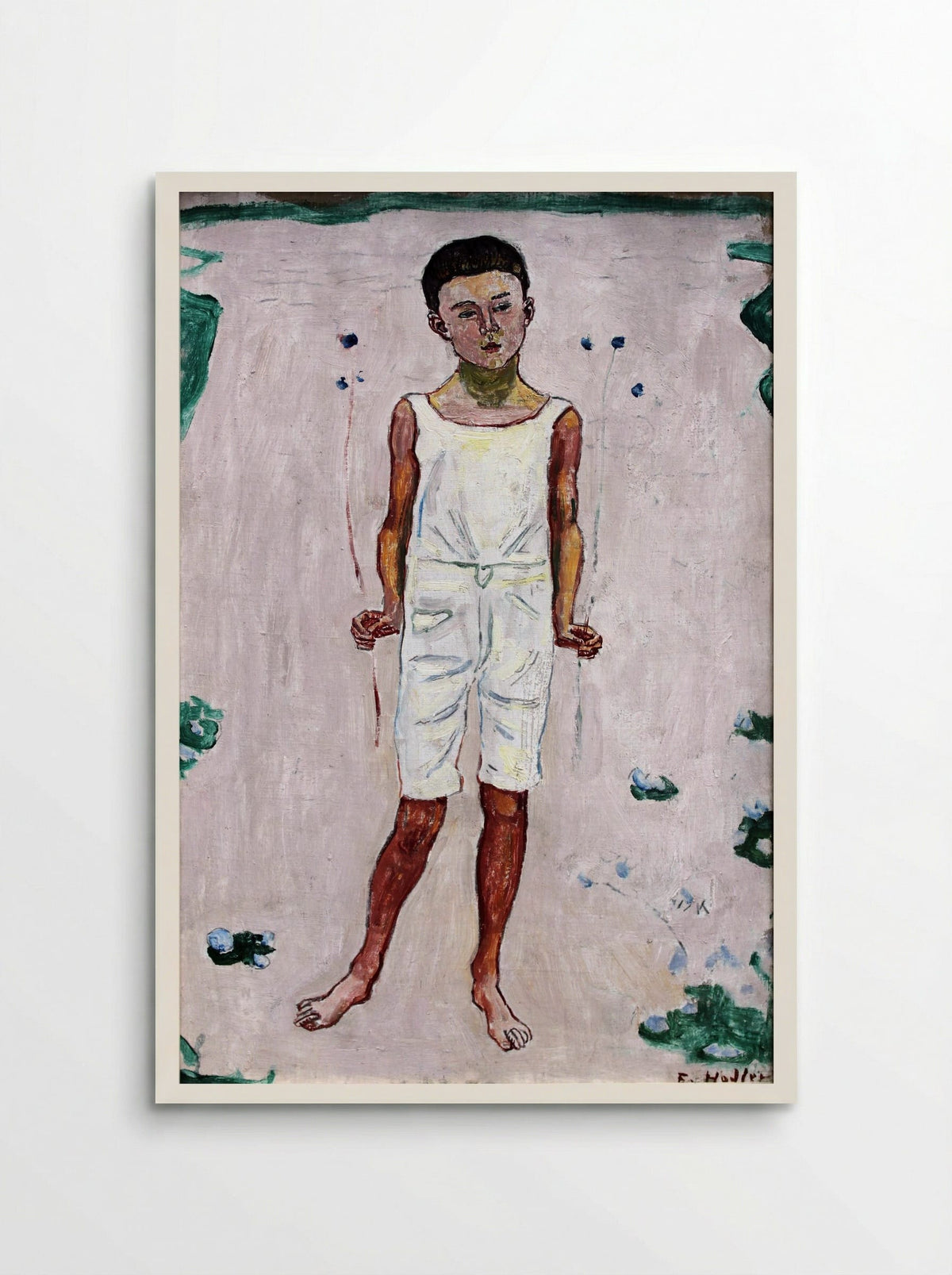 Childhood - Ferdinand Hodler - Poster