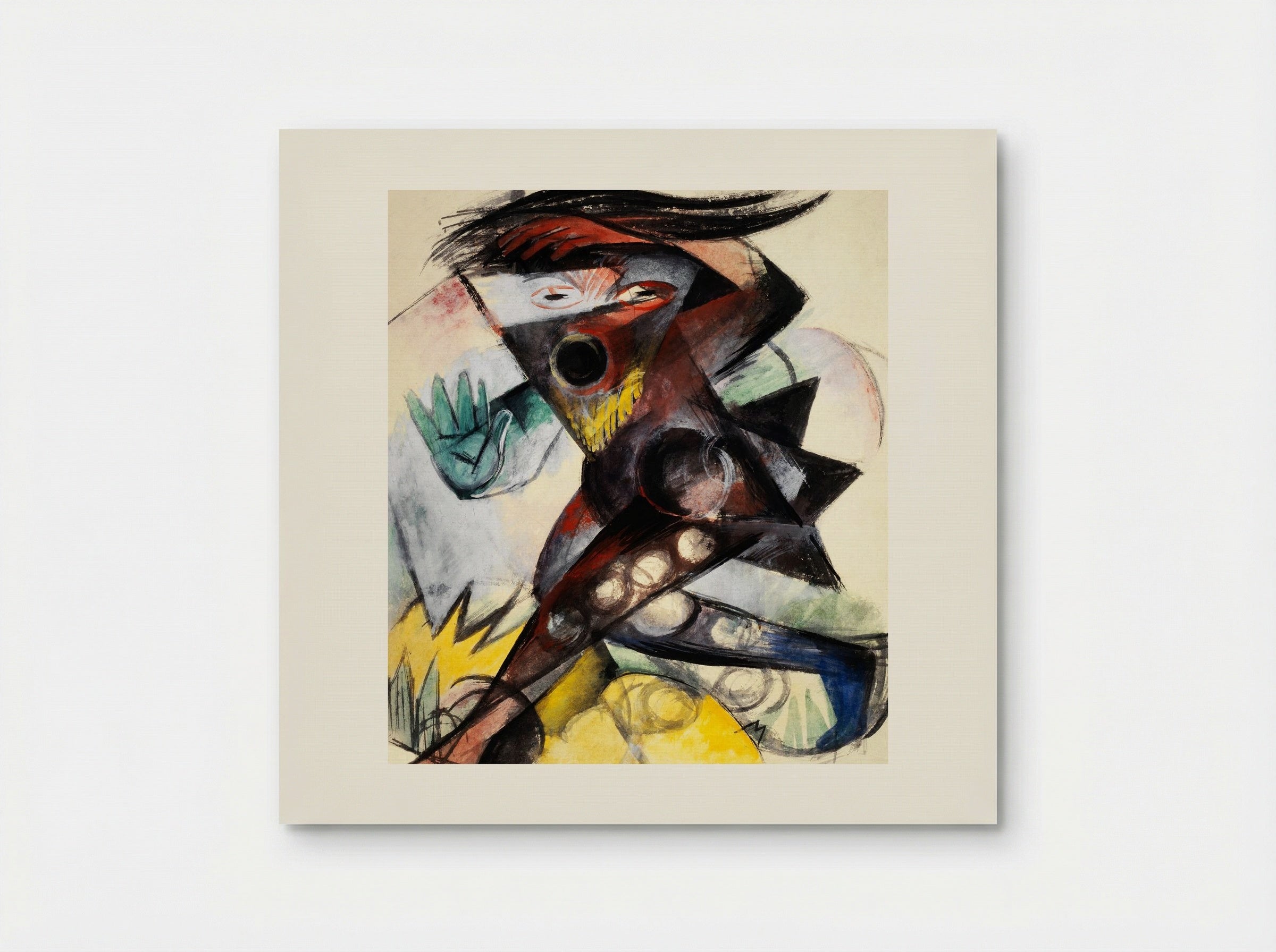 Caliban, Figurine for 'The Tempest' - Franz Marc - Poster