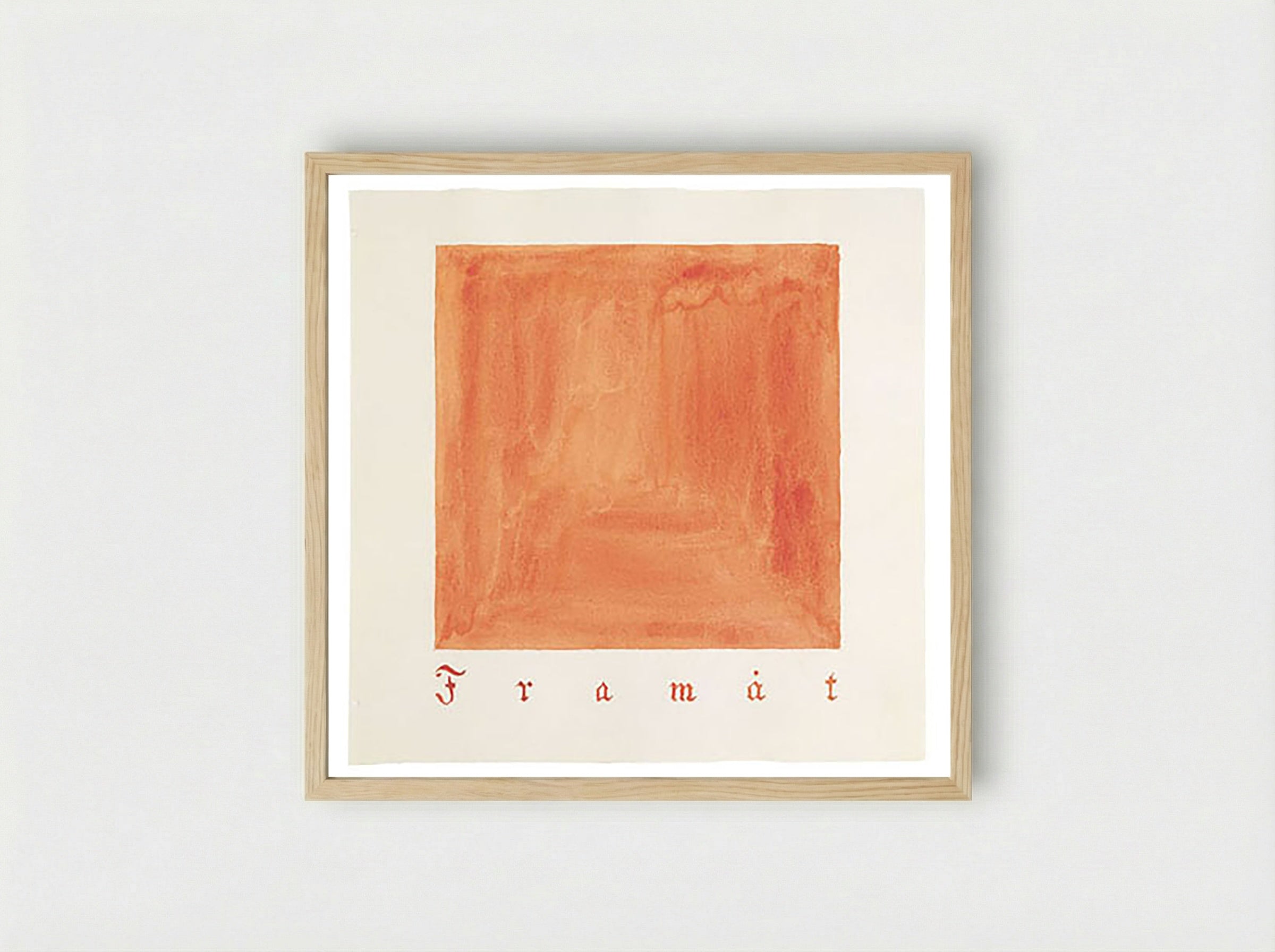 The Convolute of the Physical Plane, from the Parsifal Series - Hilma af Klint - Framed Print Wood
