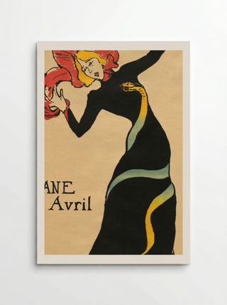 Jane Avril - Henri de Toulouse-Lautrec