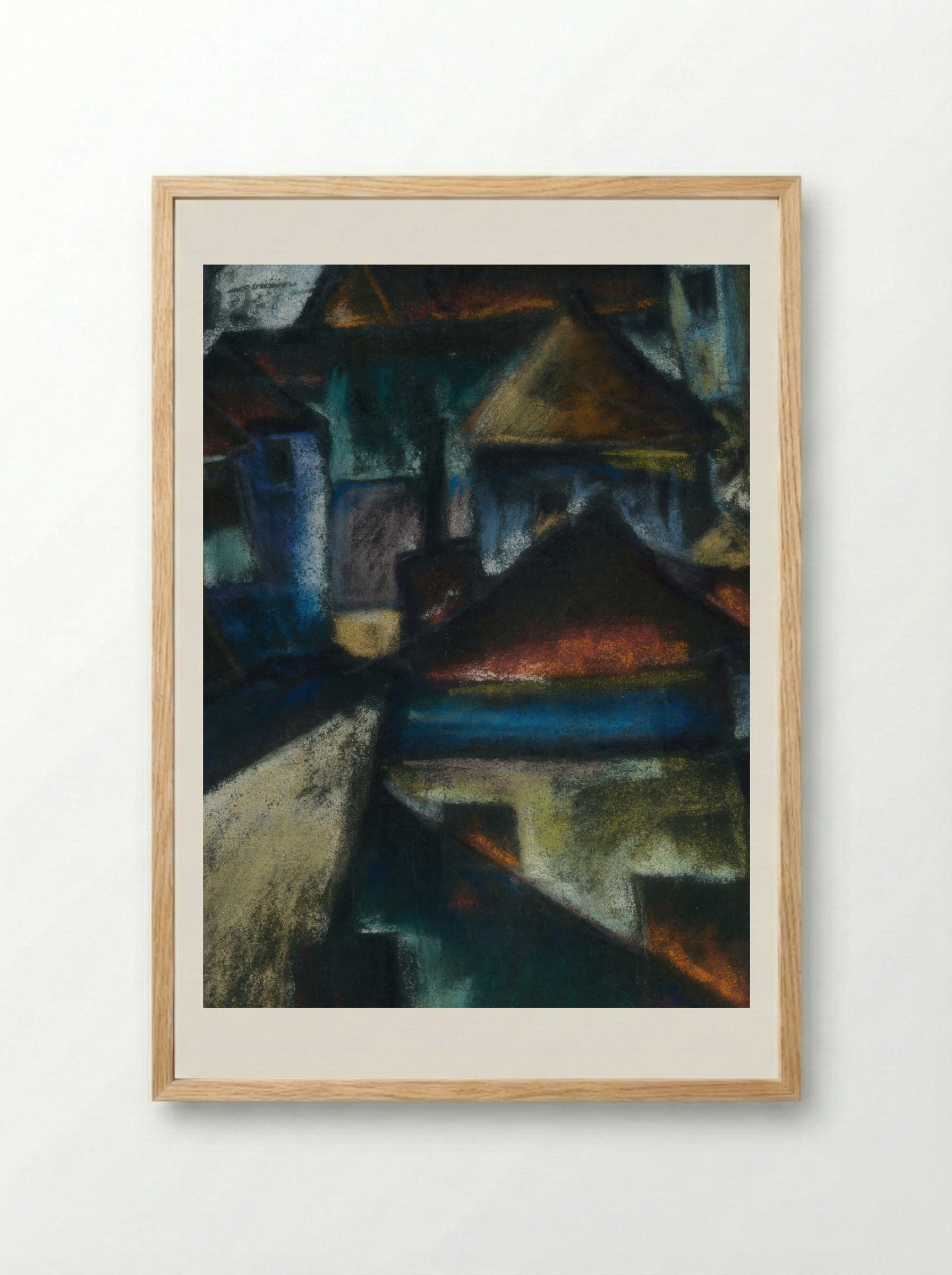 In Suburbs - Konstantin Bauer - Framed Print Wood