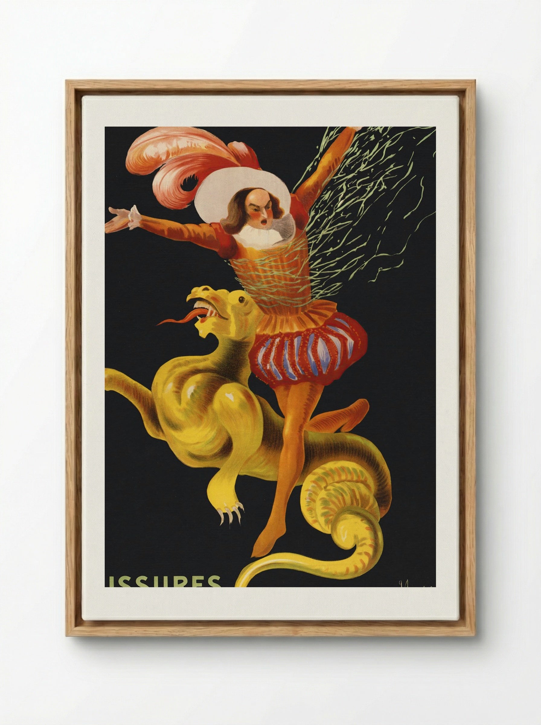 Chaussures Perrouin Frères, Nantes - Leonetto Cappiello - Framed Canvas Wood