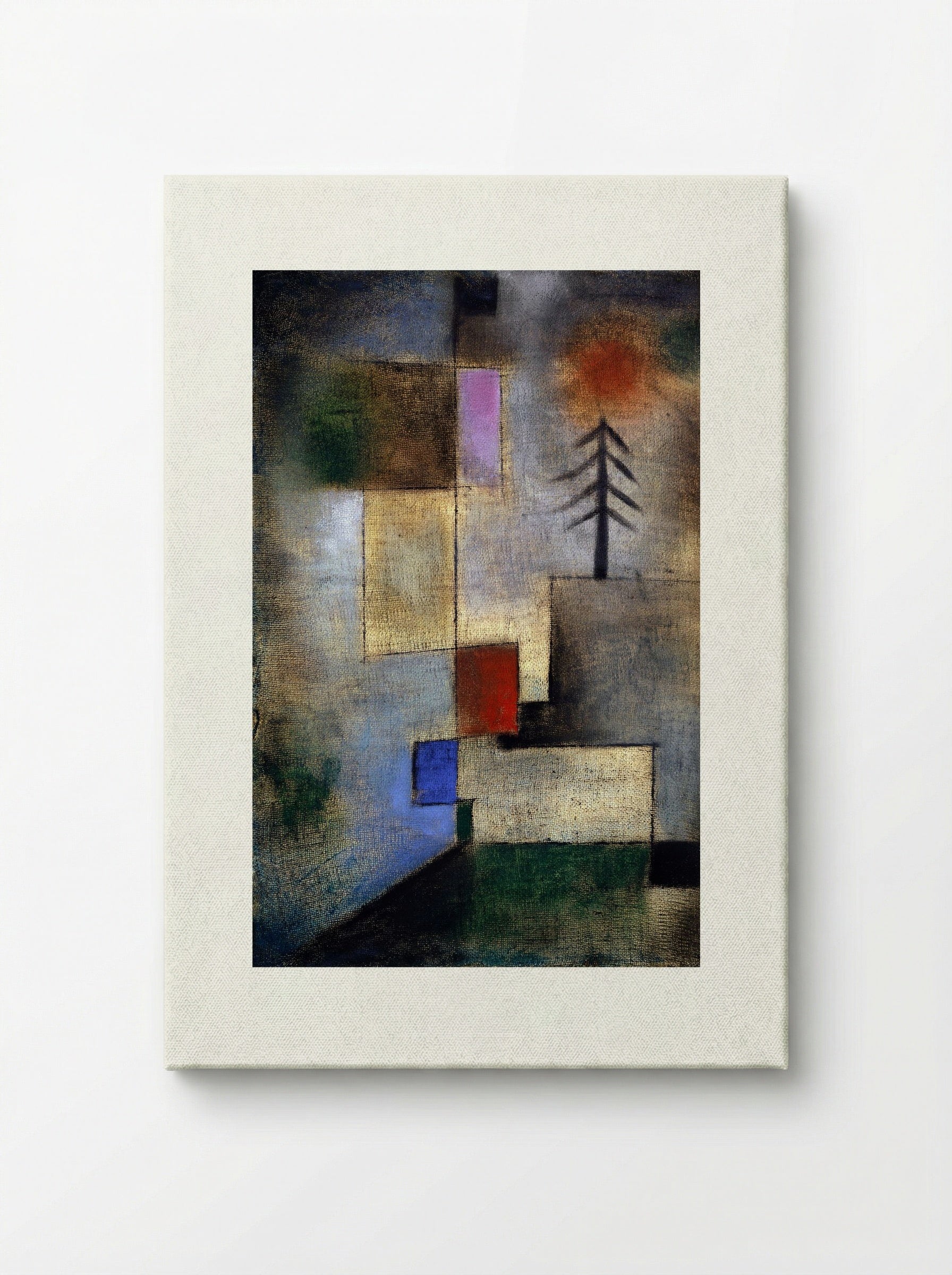 Small Fir Picture - Paul Klee - Canvas