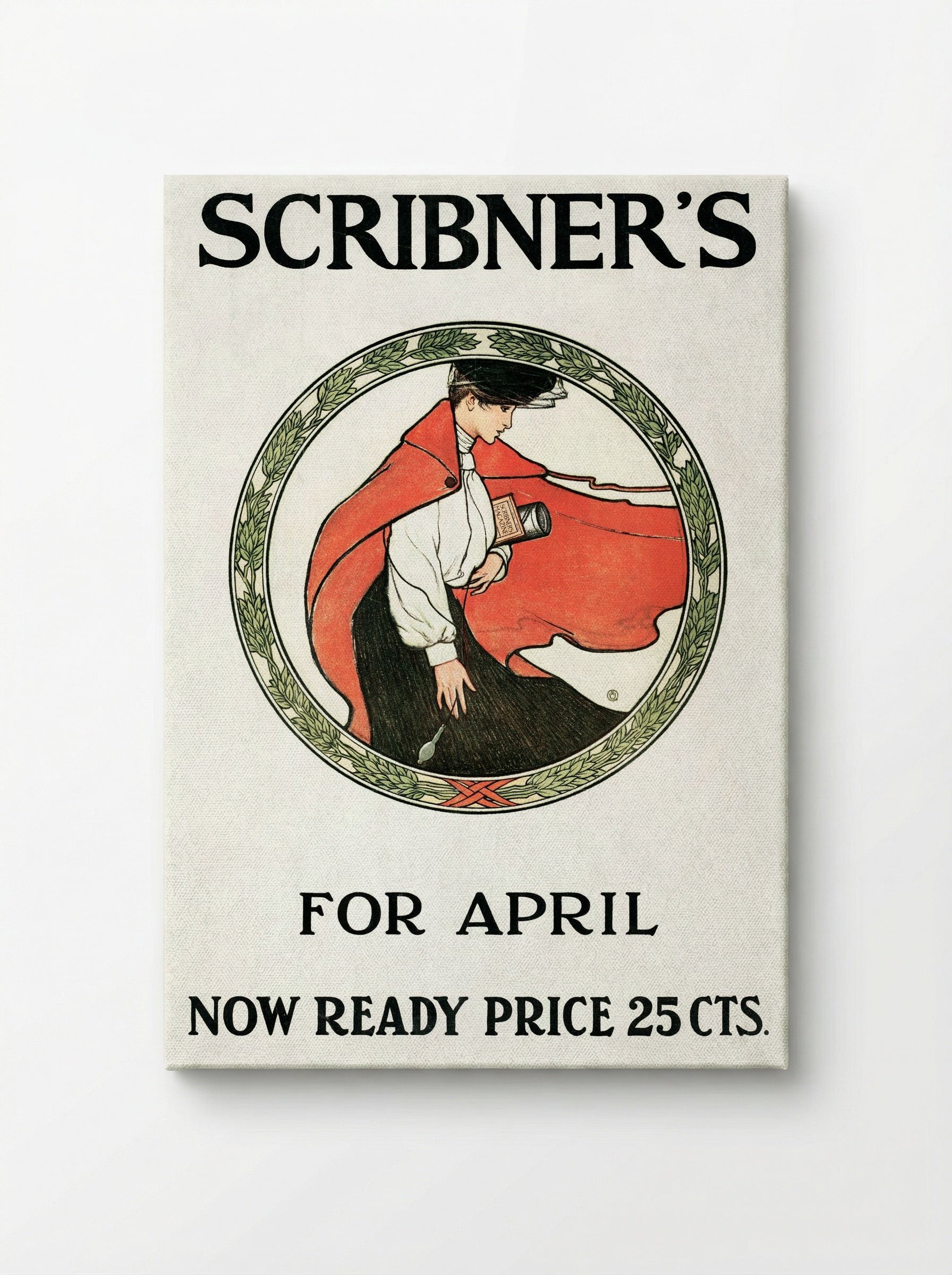 Scribner's for April - Edward Penfield - Canvas