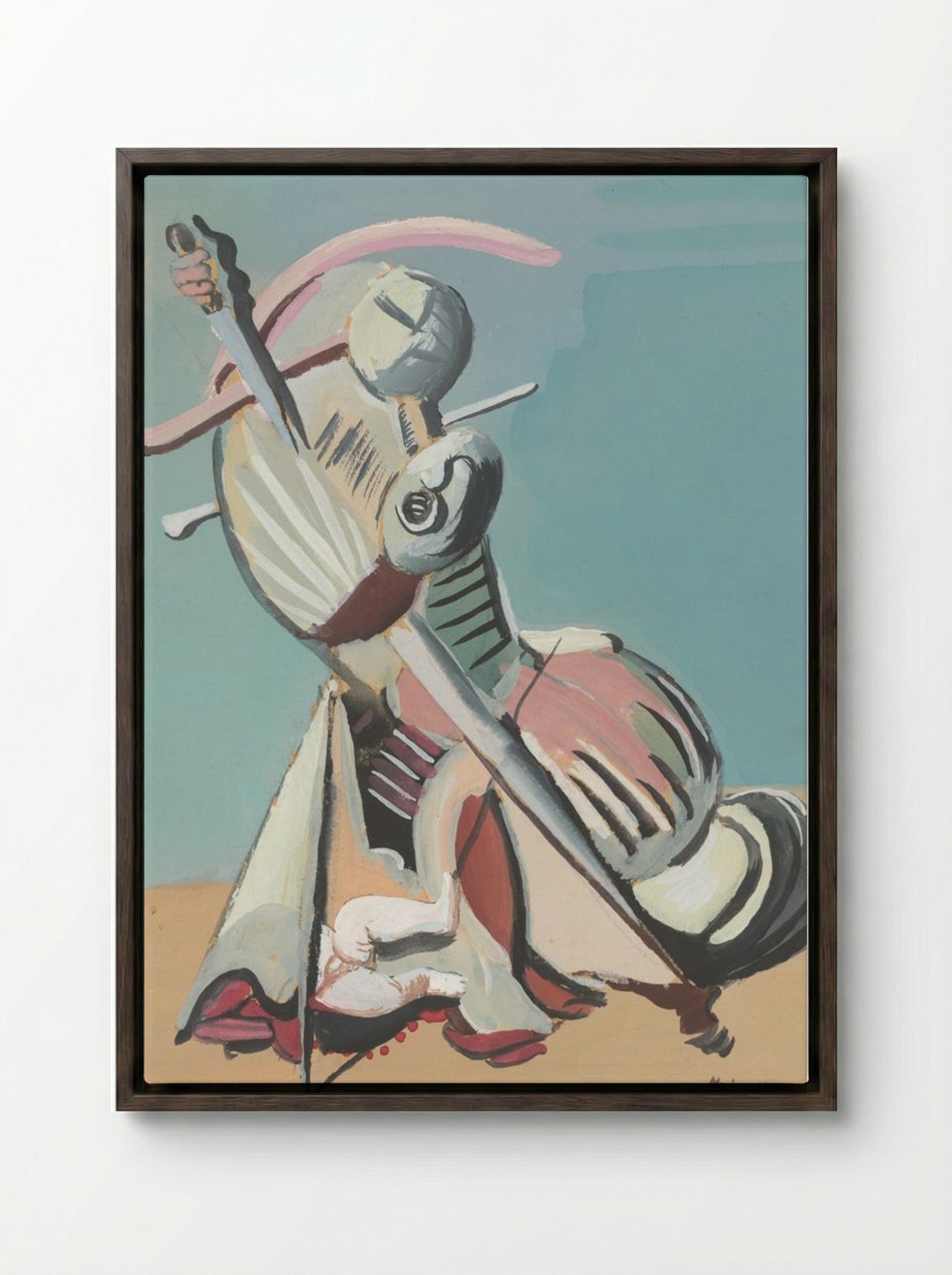 Massacre of the Innocents - Cyprián Majerník - Framed Canvas Dark Wood
