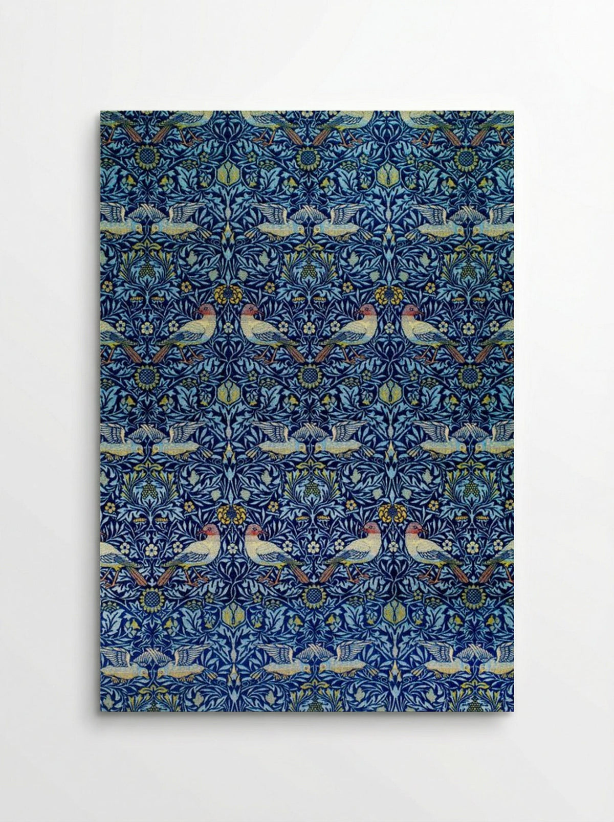 Bird (Wool Curtain Fabric Design) - William Morris - Poster