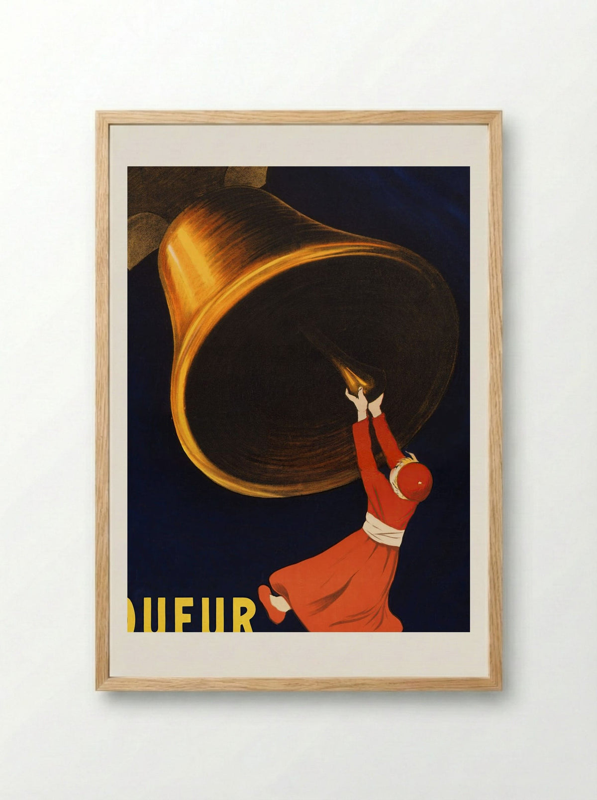 Angelus Liqueur des Salésiens de Dom Bosco - Leonetto Cappiello - Framed Print Wood