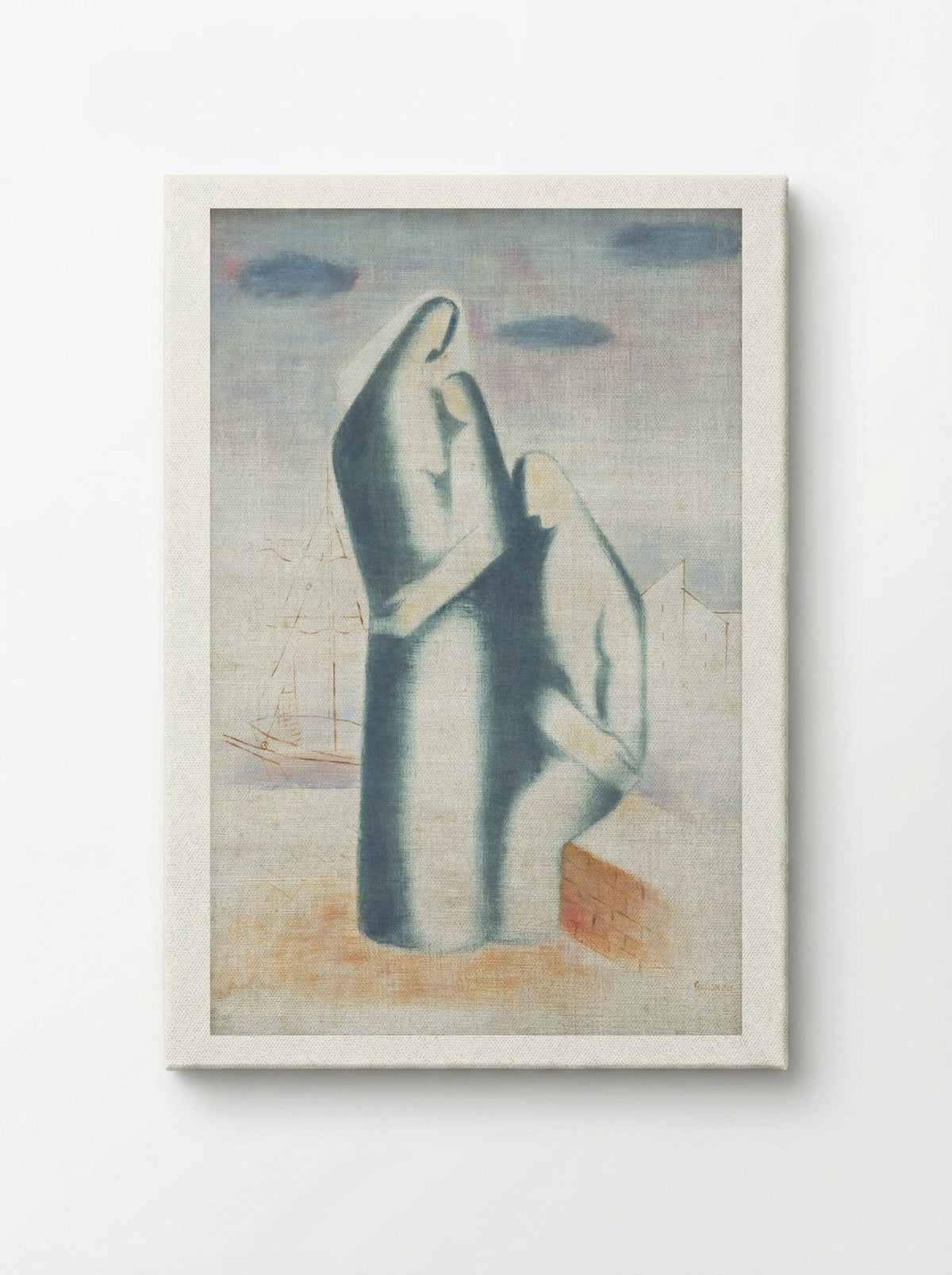 Poor Family - Mikuláš Galanda - Canvas