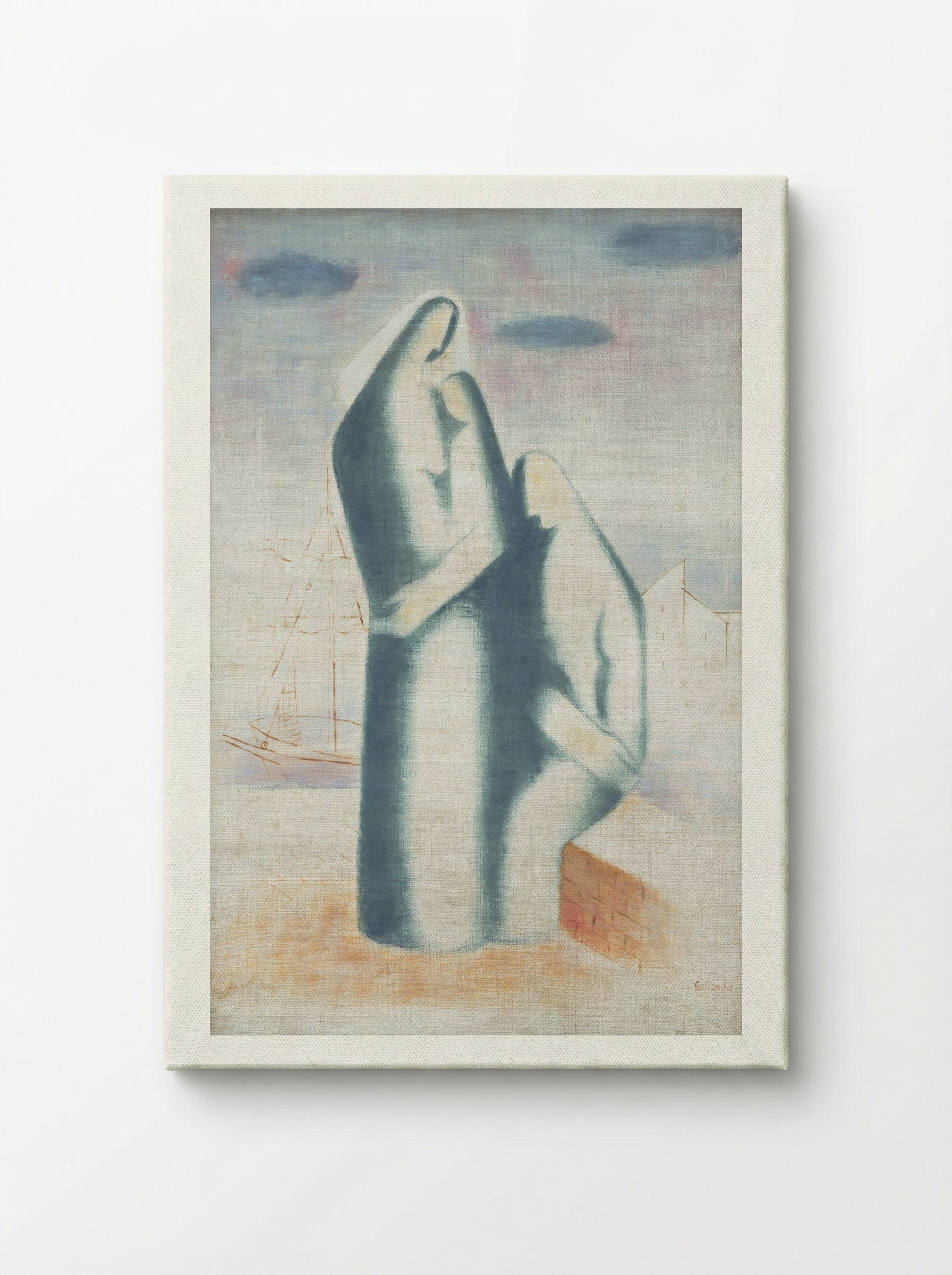 Poor Family - Mikuláš Galanda - Canvas