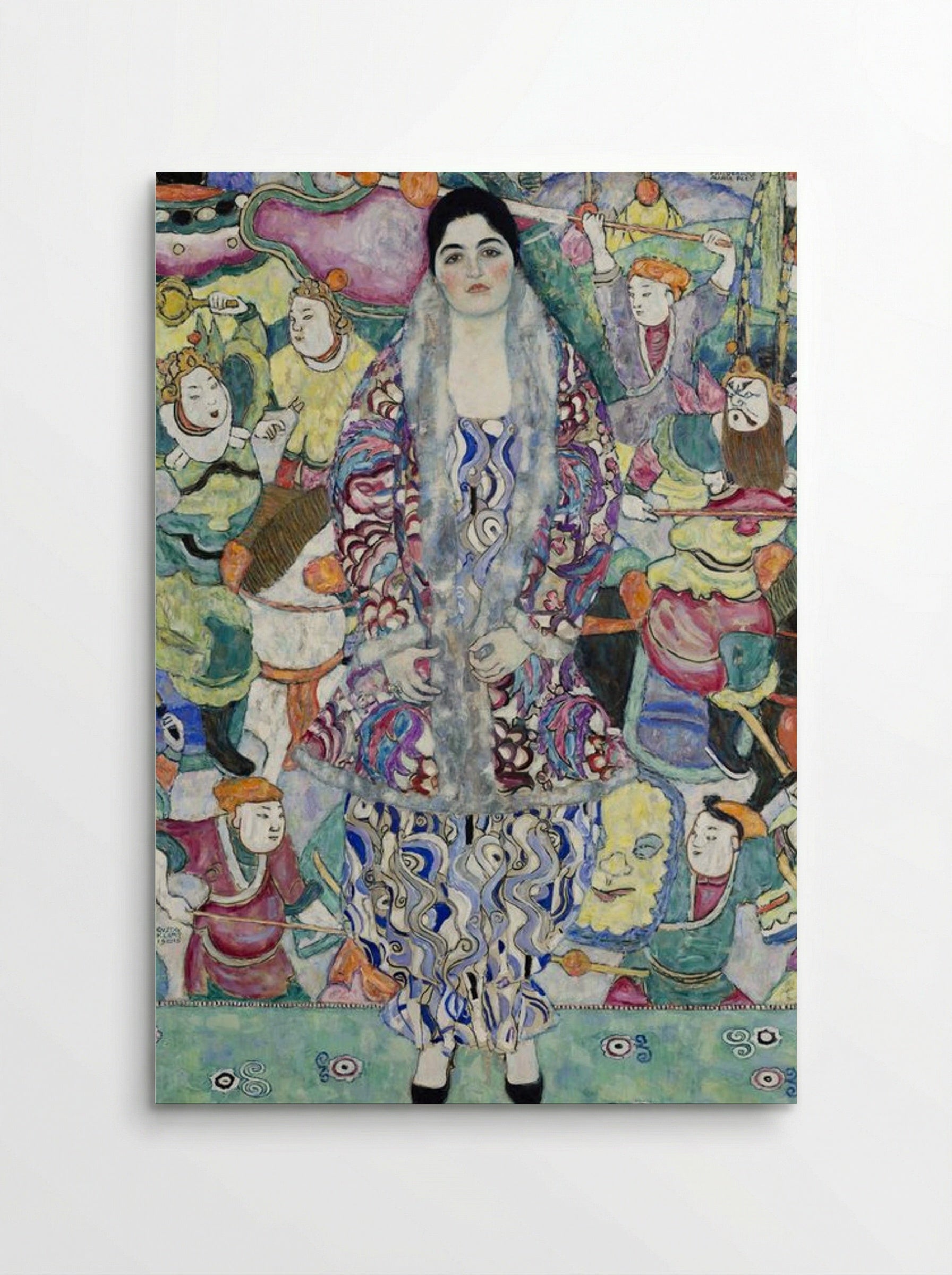 Portrait of Friederike Maria Beer - Gustav Klimt - Poster