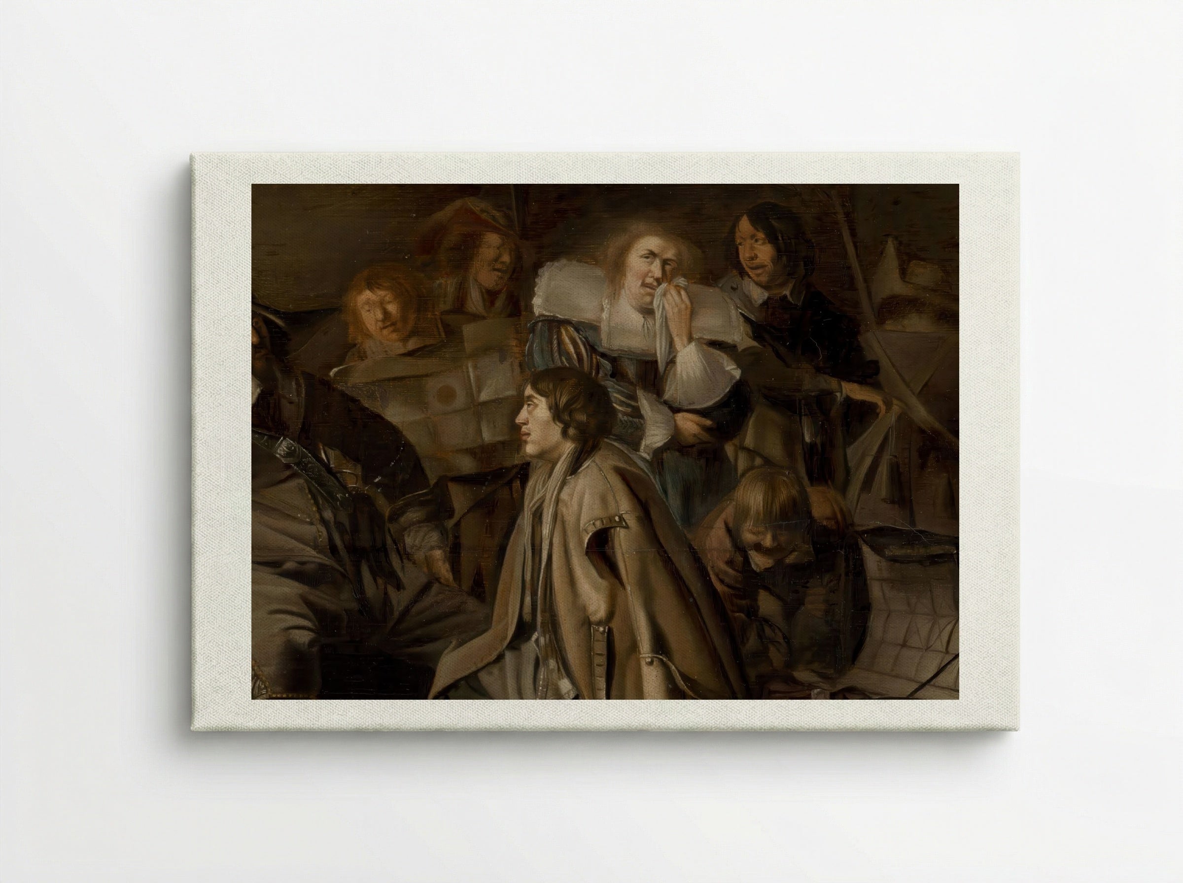 The Questioning of a Prisoner - Pieter Codde - Canvas