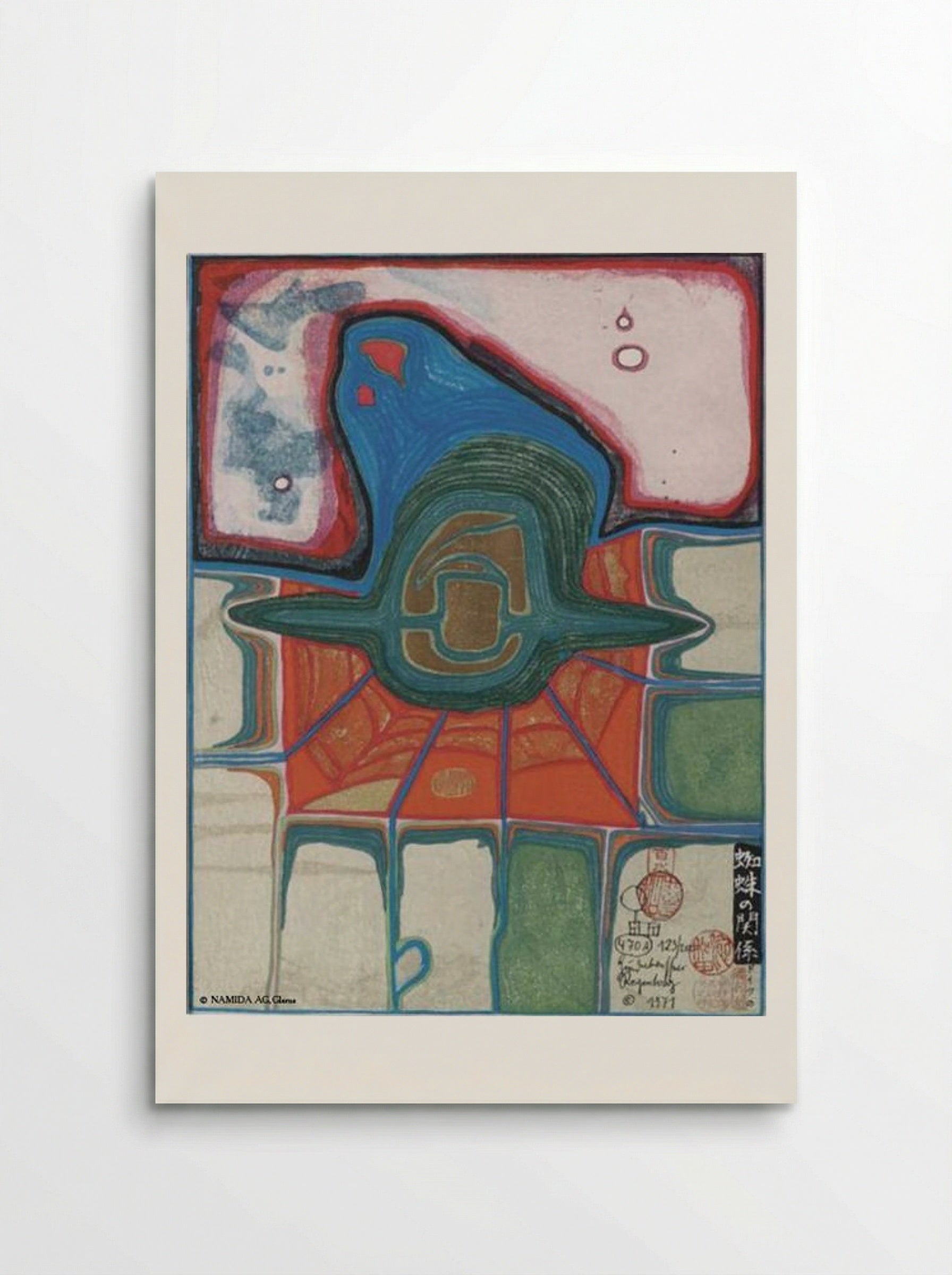 Relations of a Spider - Friedensreich Hundertwasser - Poster